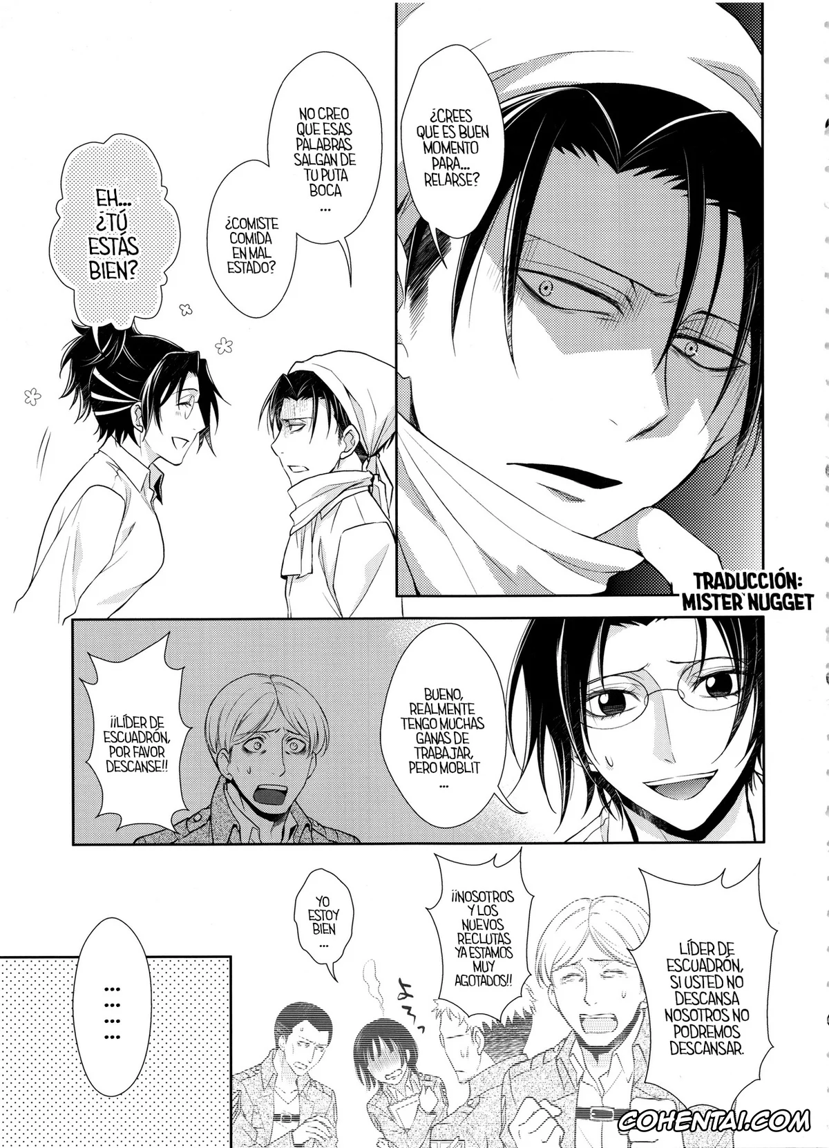 Shingeki No Kyojin | Attack On Titan porno, Hange Zoe porno, Levi Ackerman porno, Kyuujitsu o Mattari Sugosu Hazu datta. (Shingeki no Kyojin), pagina 5