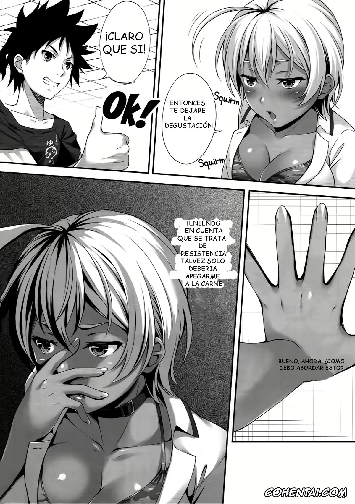 Shokugeki no Soma hentai, Ikumi Mito hentai, Souma Yukihira hentai, Namaniku Full Course (Shokugeki no Soma), pagina 6