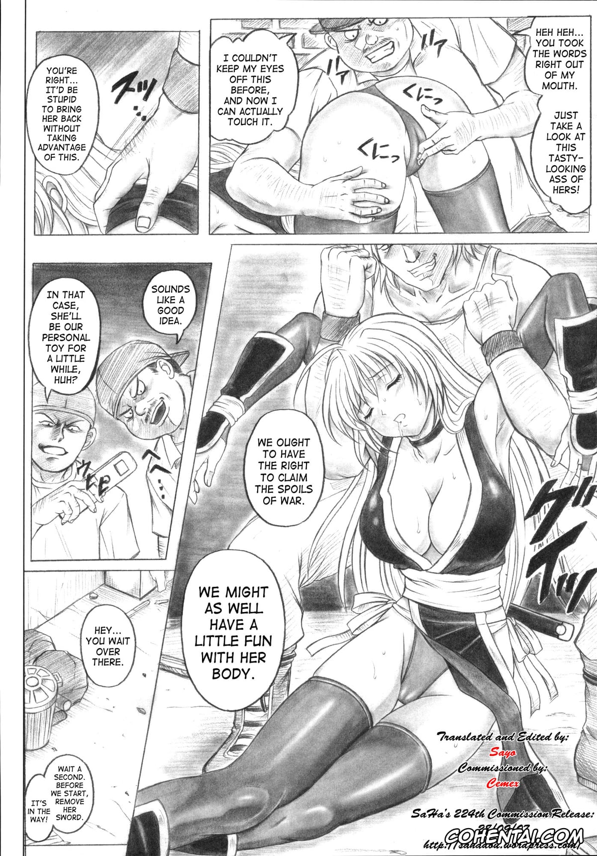 Dead or Alive hentai, Kasumi hentai, Migi no Ga~nin (Dead or Alive), pagina 9