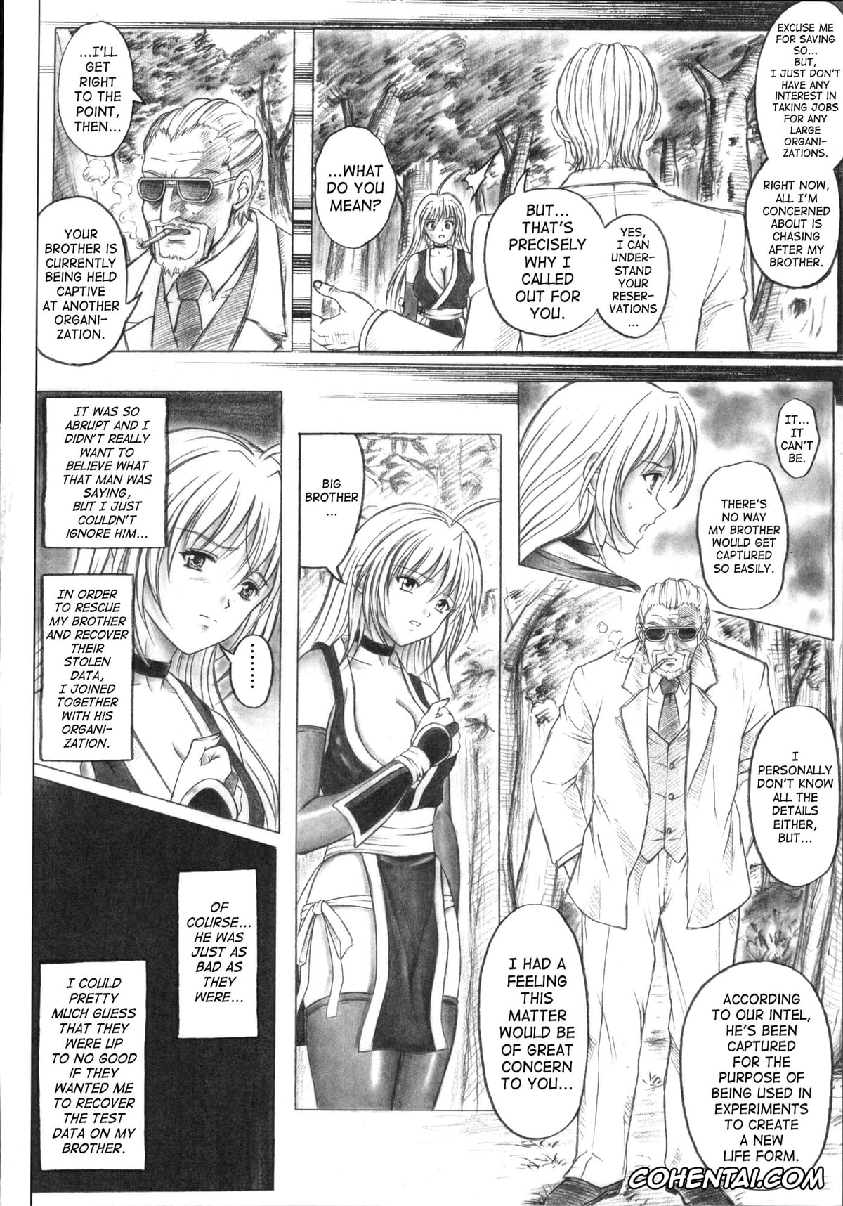 Dead or Alive xxx, Kasumi xxx, Migi no Ga~nin (Dead or Alive), pagina 16