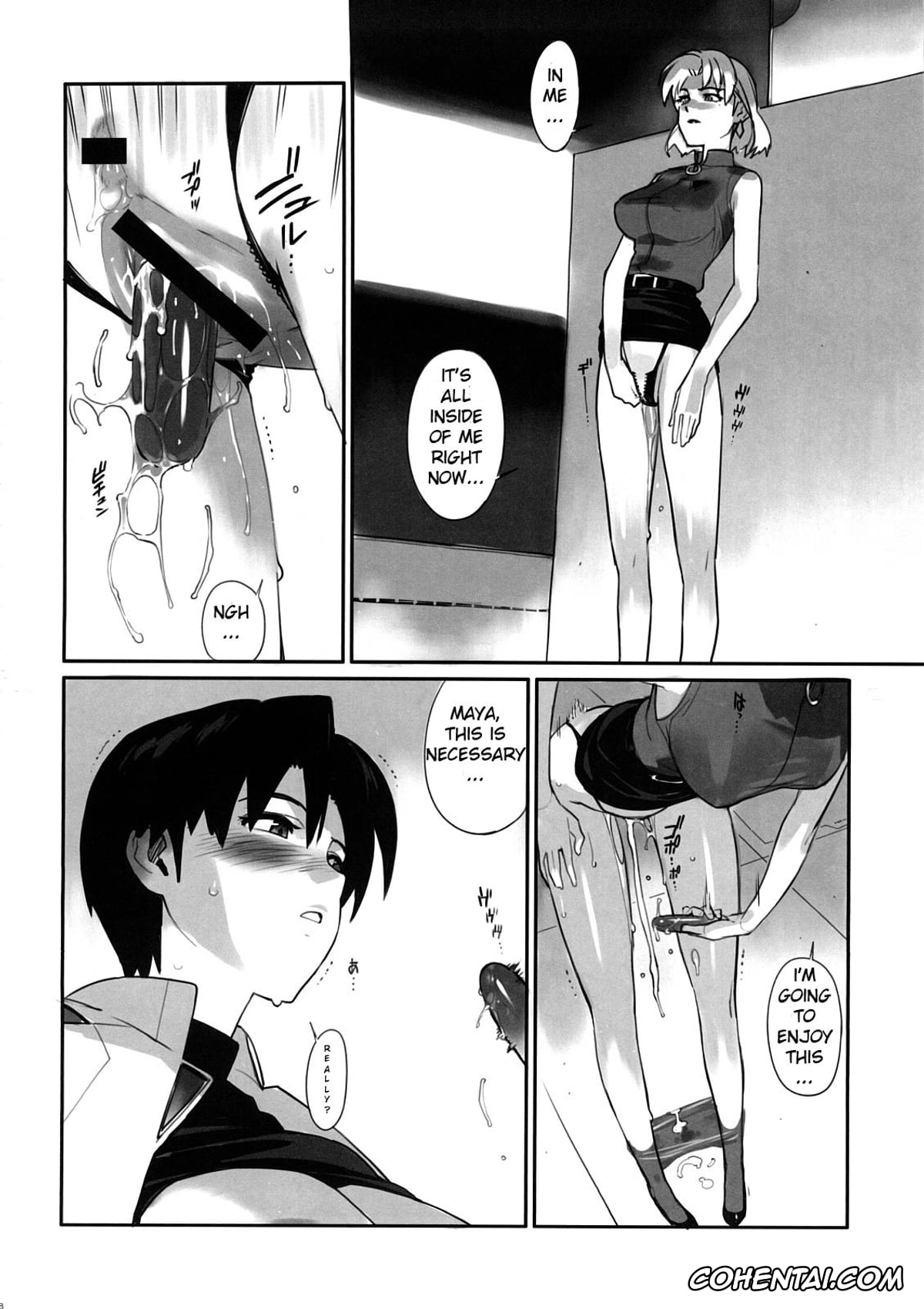 Neon Genesis Evangelion xxx, Maya Ibuki xxx, Ritsuko Akagi xxx, Eee (Neon Genesis Evangelion), pagina 7