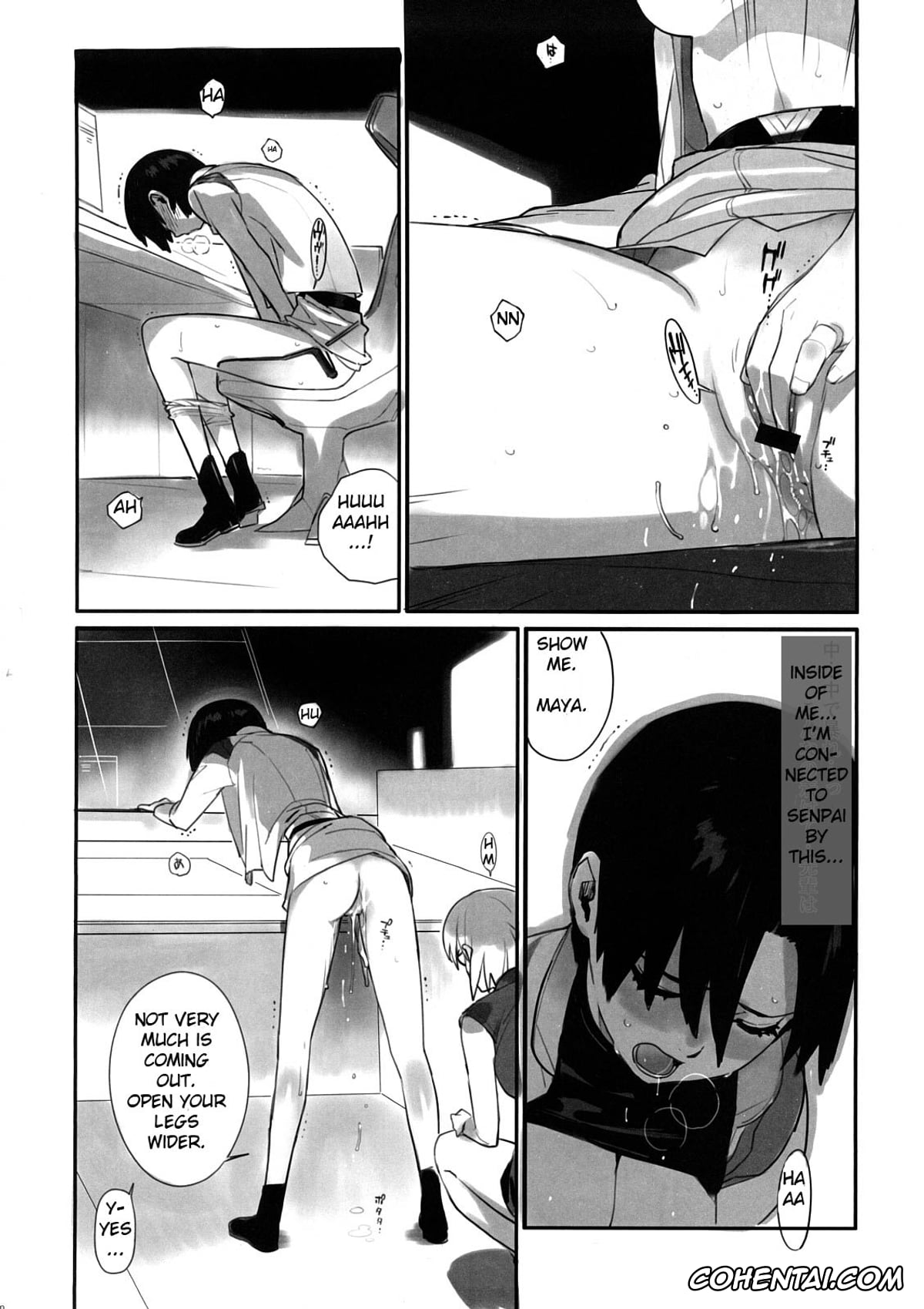 Neon Genesis Evangelion hentai, Maya Ibuki hentai, Ritsuko Akagi hentai, Eee (Neon Genesis Evangelion), pagina 9