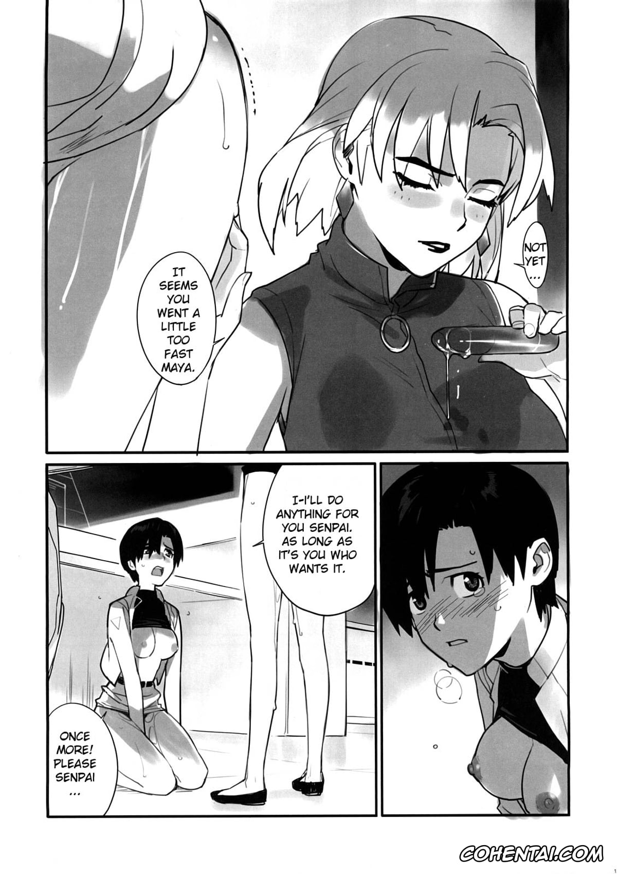 Neon Genesis Evangelion hentai, Maya Ibuki hentai, Ritsuko Akagi hentai, Eee (Neon Genesis Evangelion), pagina 12