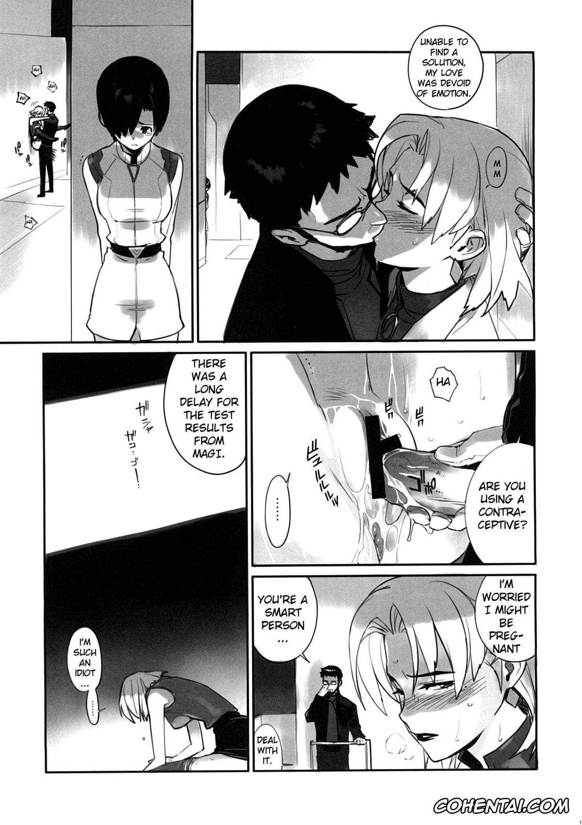 Neon Genesis Evangelion porno, Maya Ibuki porno, Ritsuko Akagi porno, Eee (Neon Genesis Evangelion), pagina 14