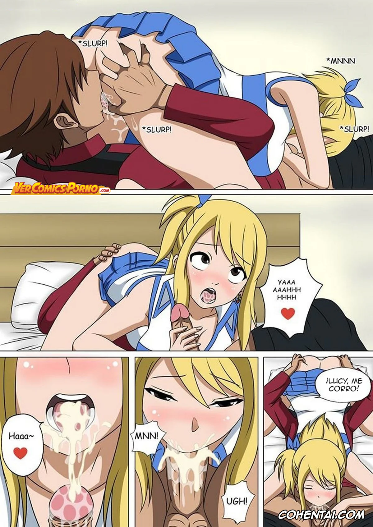 Fairy Tail xxx, Levy Mcgarden xxx, Lucy Heartfilia xxx, Fairy Hunting 2 (Fairy Tail), pagina 4