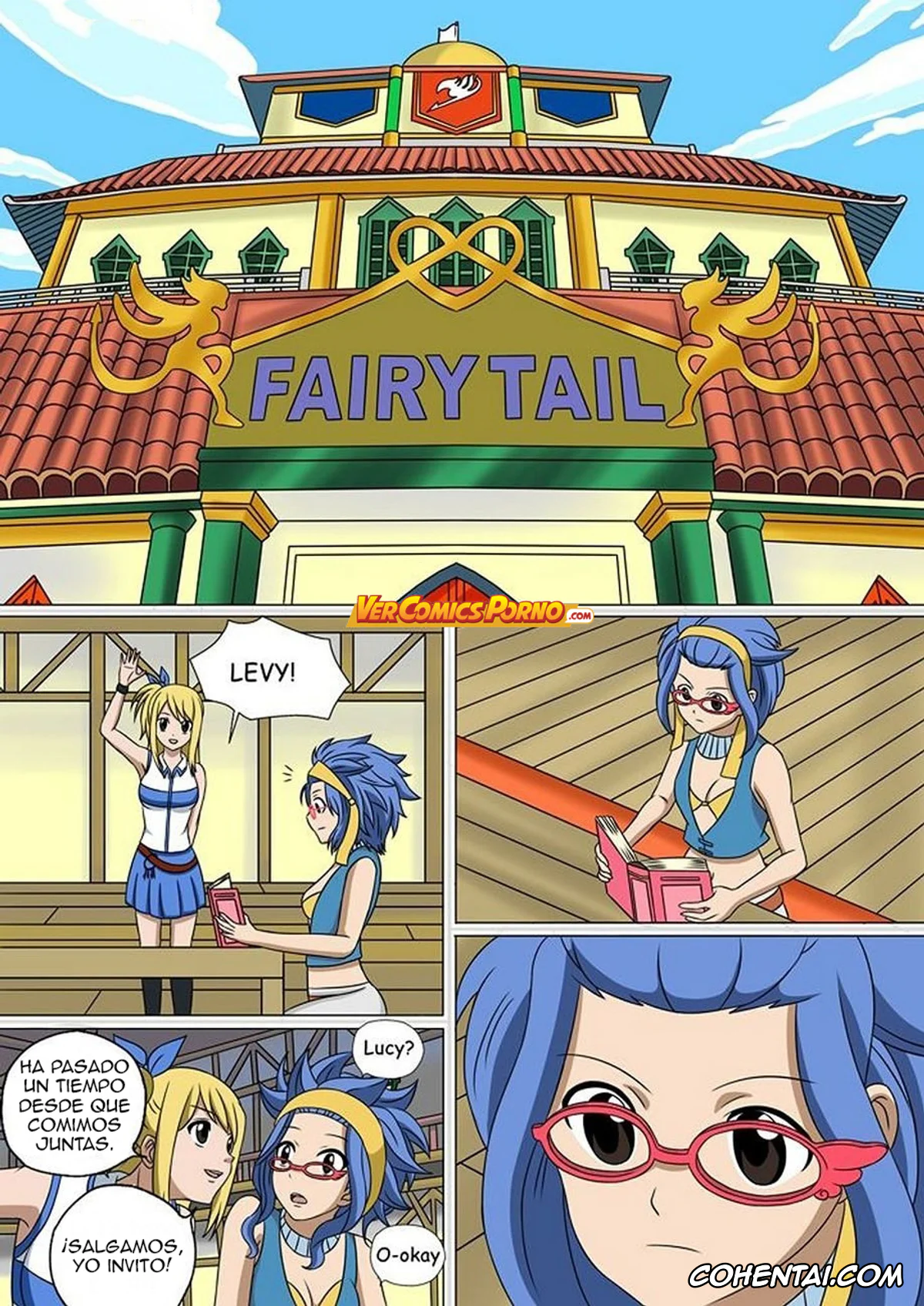 Fairy Tail porno, Levy Mcgarden porno, Lucy Heartfilia porno, Fairy Hunting 2 (Fairy Tail), pagina 8
