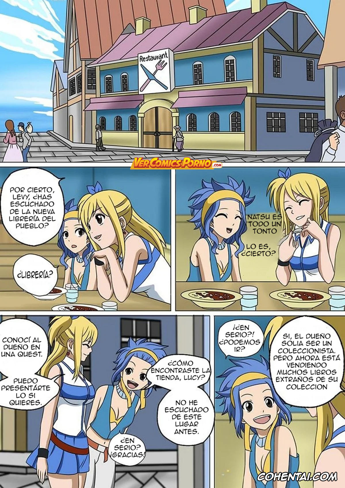 Fairy Tail hentai, Levy Mcgarden hentai, Lucy Heartfilia hentai, Fairy Hunting 2 (Fairy Tail), pagina 9
