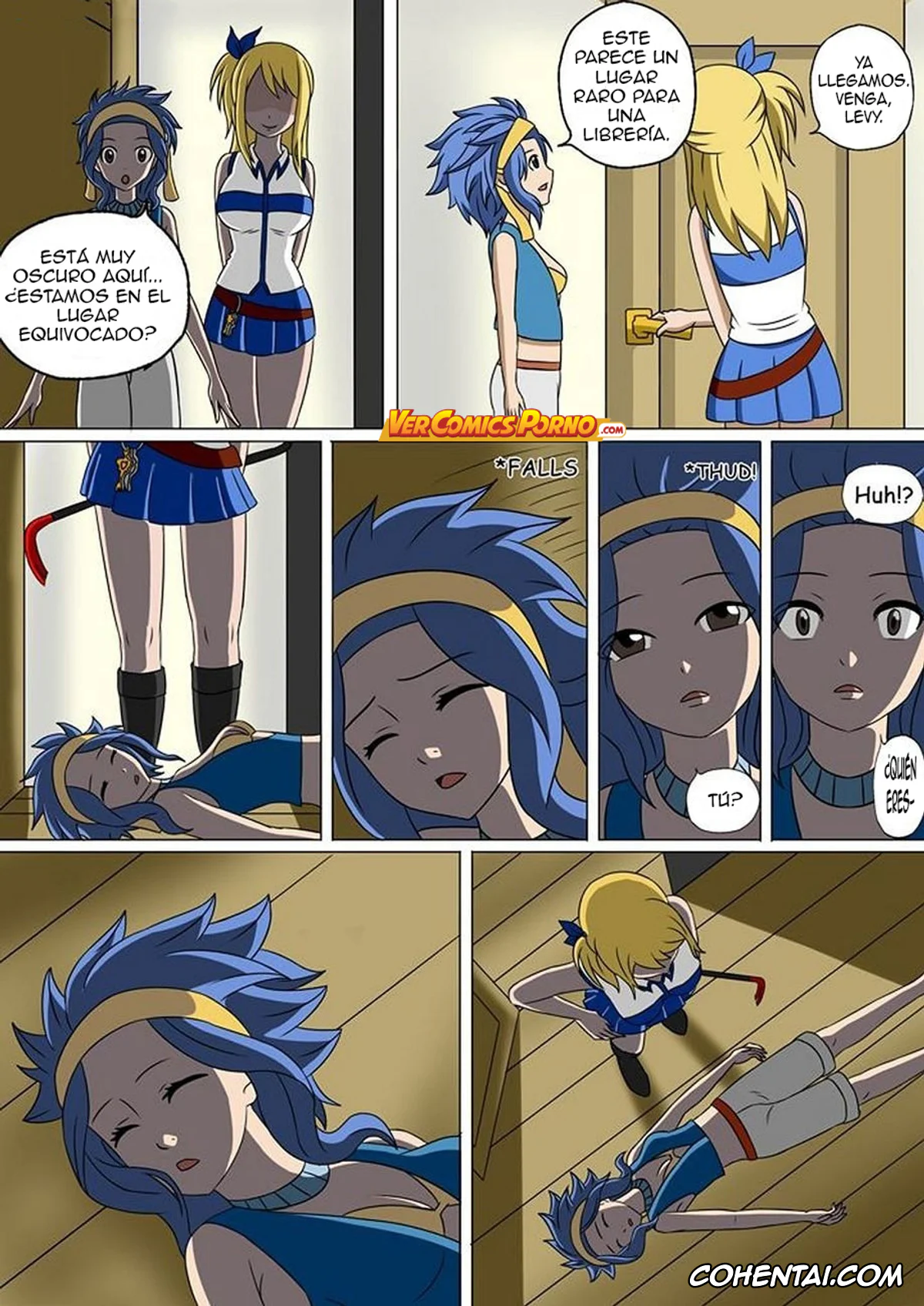 Fairy Tail xxx, Levy Mcgarden xxx, Lucy Heartfilia xxx, Fairy Hunting 2 (Fairy Tail), pagina 10