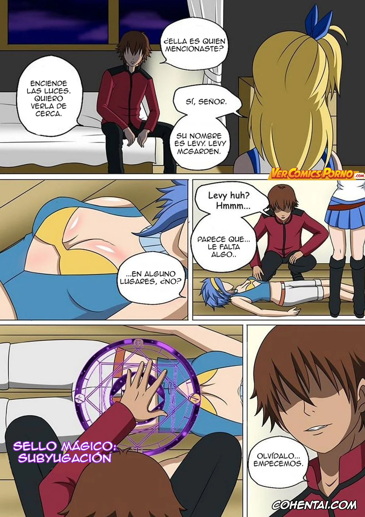 Fairy Tail porno, Levy Mcgarden porno, Lucy Heartfilia porno, Fairy Hunting 2 (Fairy Tail), pagina 11