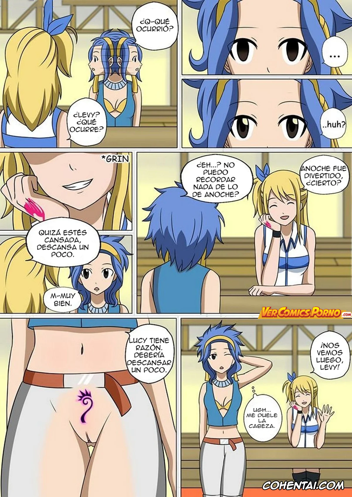 Fairy Tail hentai, Levy Mcgarden hentai, Lucy Heartfilia hentai, Fairy Hunting 2 (Fairy Tail), pagina 12