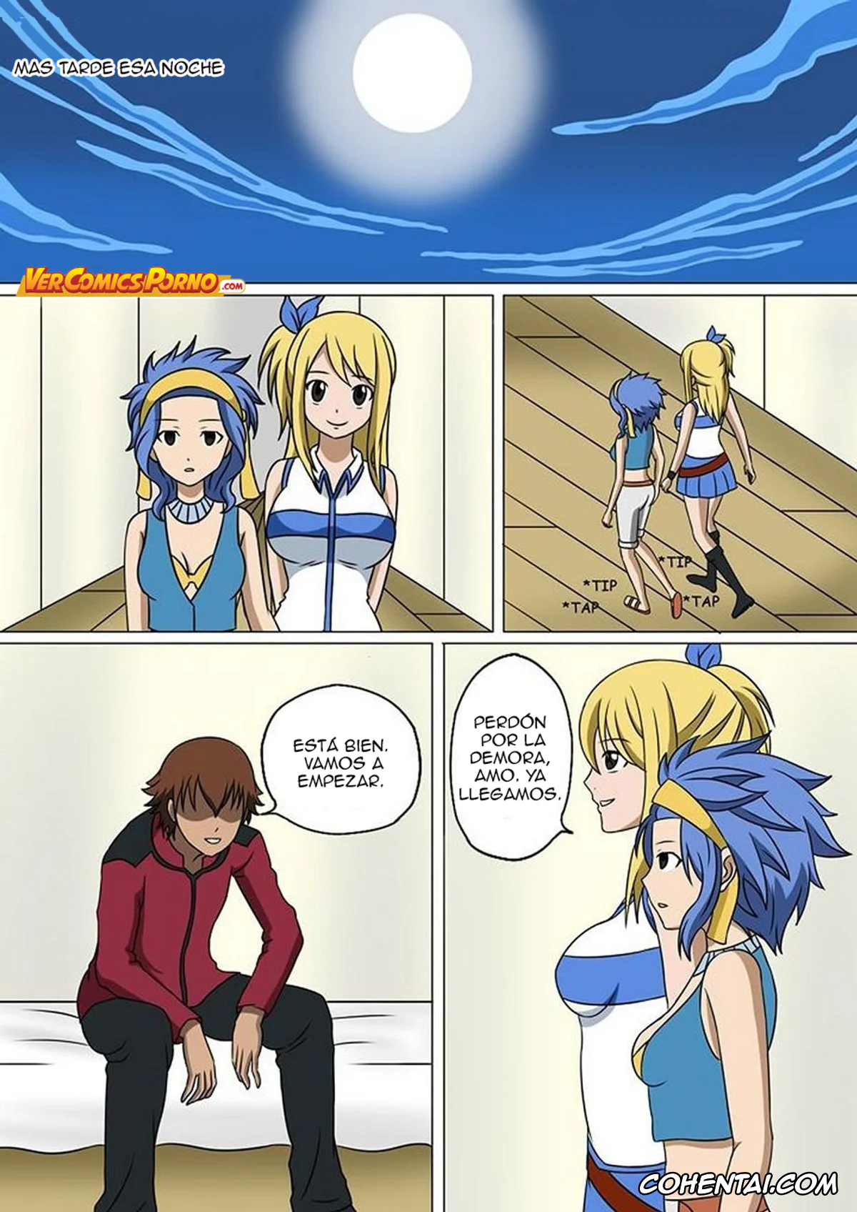 Fairy Tail xxx, Levy Mcgarden xxx, Lucy Heartfilia xxx, Fairy Hunting 2 (Fairy Tail), pagina 13