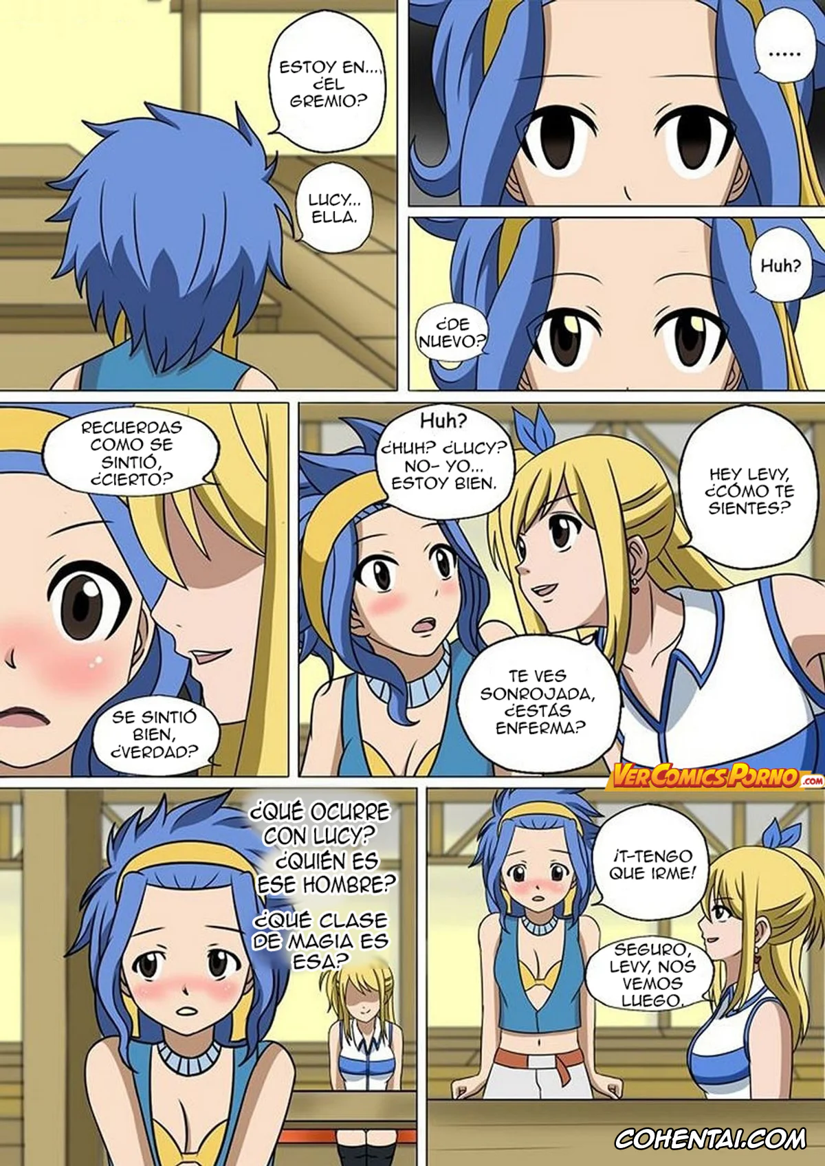 Fairy Tail xxx, Levy Mcgarden xxx, Lucy Heartfilia xxx, Fairy Hunting 2 (Fairy Tail), pagina 16