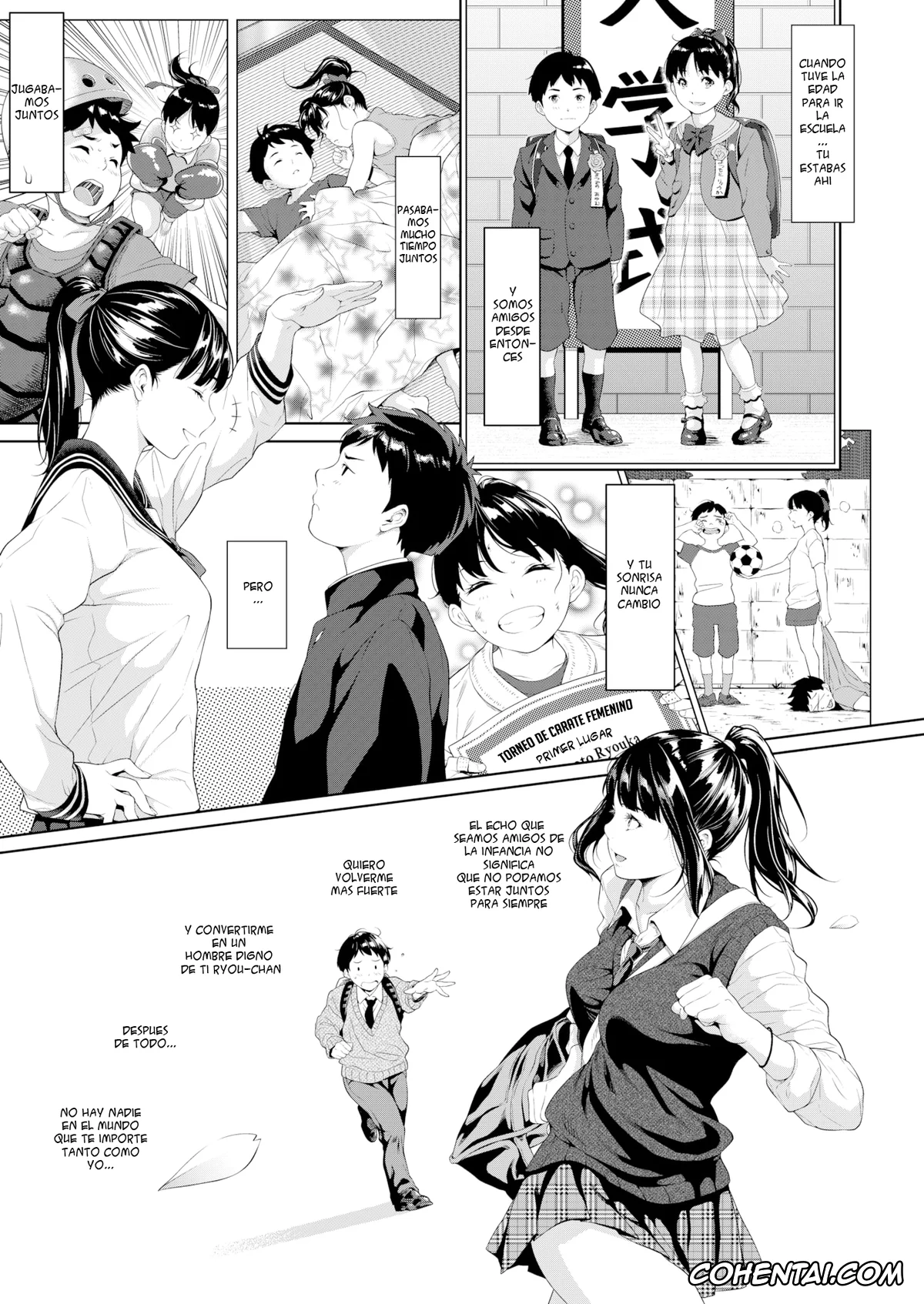 Revistas hentai, COMIC AOHA hentai, Tooi Kimi ni, Boku wa Todokanai (COMIC AOHA 2019 Fuyu), pagina 3