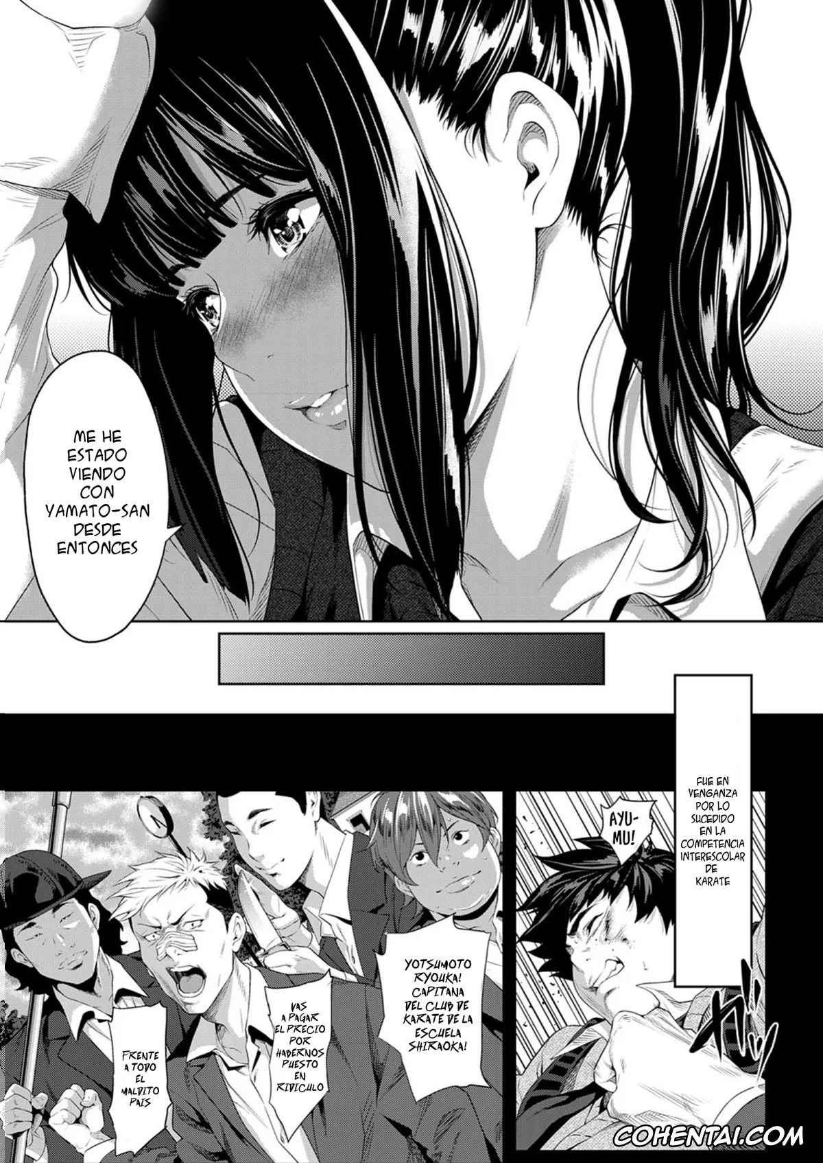Revistas porno, COMIC AOHA porno, Tooi Kimi ni, Boku wa Todokanai (COMIC AOHA 2019 Fuyu), pagina 5