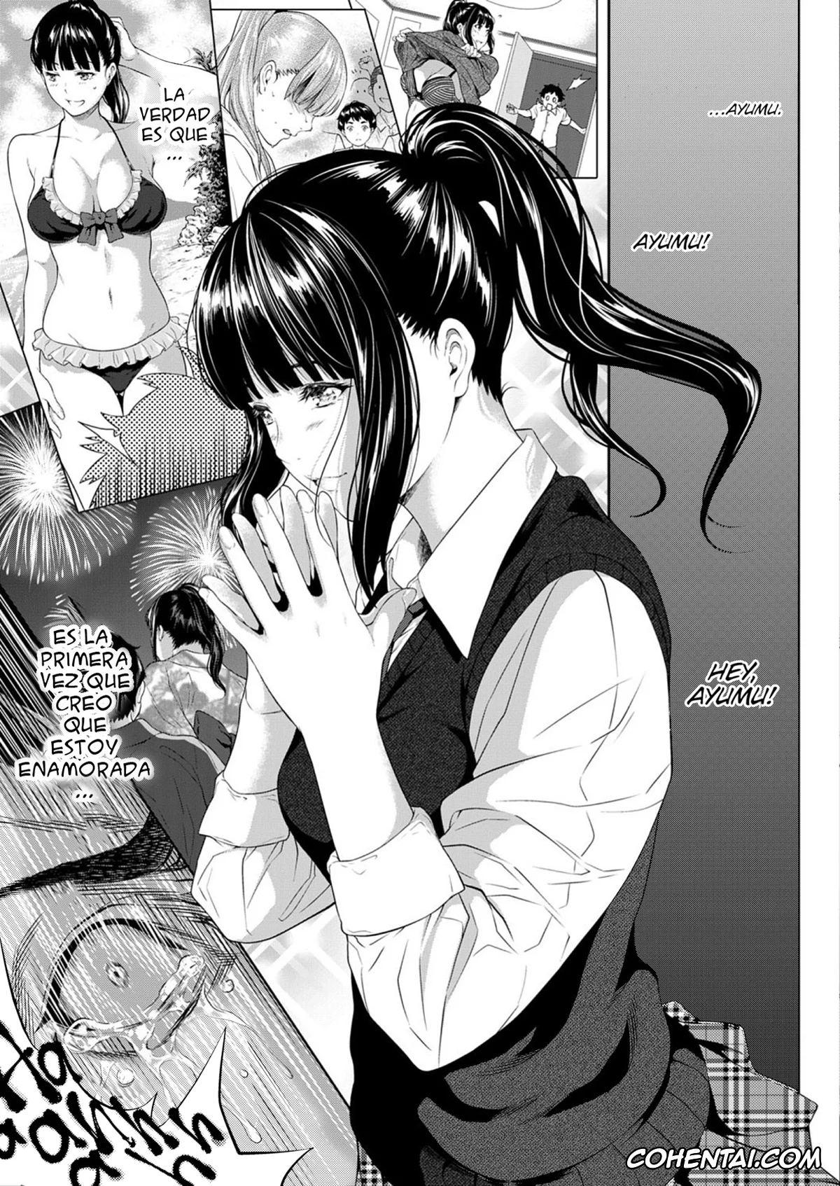 Revistas porno, COMIC AOHA porno, Tooi Kimi ni, Boku wa Todokanai (COMIC AOHA 2019 Fuyu), pagina 47