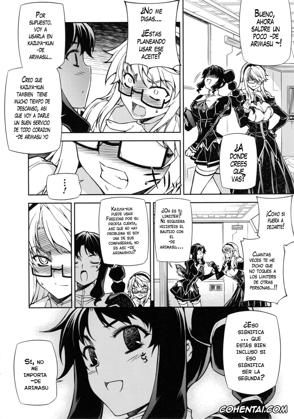 Freezing hentai, Onihime Vs hentai, Rebirth The Lunatic Taker hentai, Unbalance X Unbalance hentai, Chiffon Fairchild hentai, Elizabeth Mably hentai, Kazuya Aoi hentai, Rana Linchen hentai, Satellizer El Bridget hentai, CROSS MAKE 2010 (Freezing), pagina 12