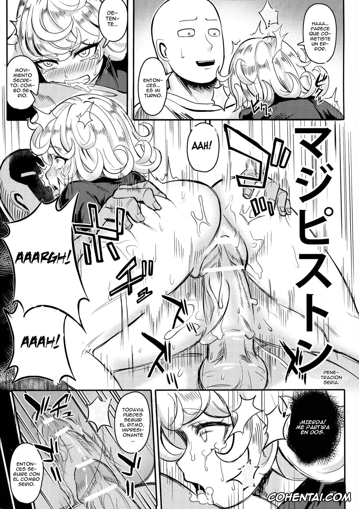 One Punch Man porno, Jigoku no Fubuki porno, Saitama porno, Senritsu No Tatsumaki porno, ONE PORNCH MAN Tatsumaki Shimai (One-Punch Man), pagina 11