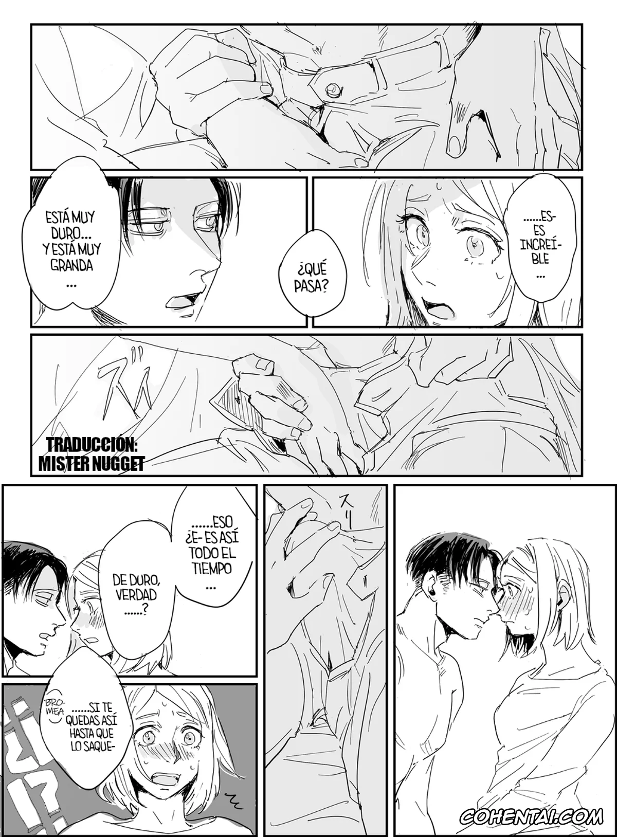 Shingeki No Kyojin | Attack On Titan porno, Levi Ackerman porno, Petra Ral porno, Actividades Extracurriculares – Rivetra Doujinshi – (Shingeki no Kyojin), pagina 8