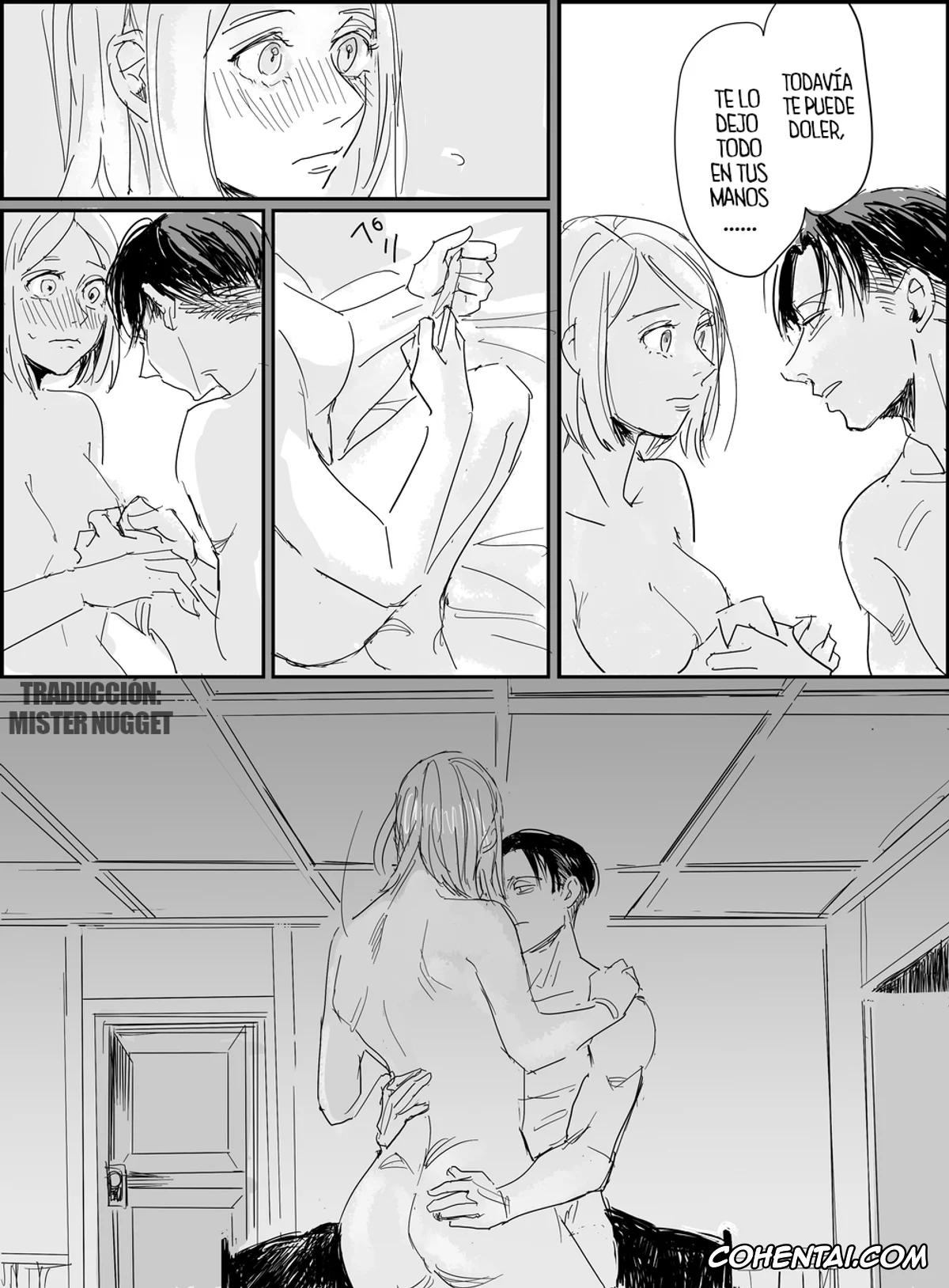 Shingeki No Kyojin | Attack On Titan xxx, Levi Ackerman xxx, Petra Ral xxx, Actividades Extracurriculares – Rivetra Doujinshi – (Shingeki no Kyojin), pagina 16