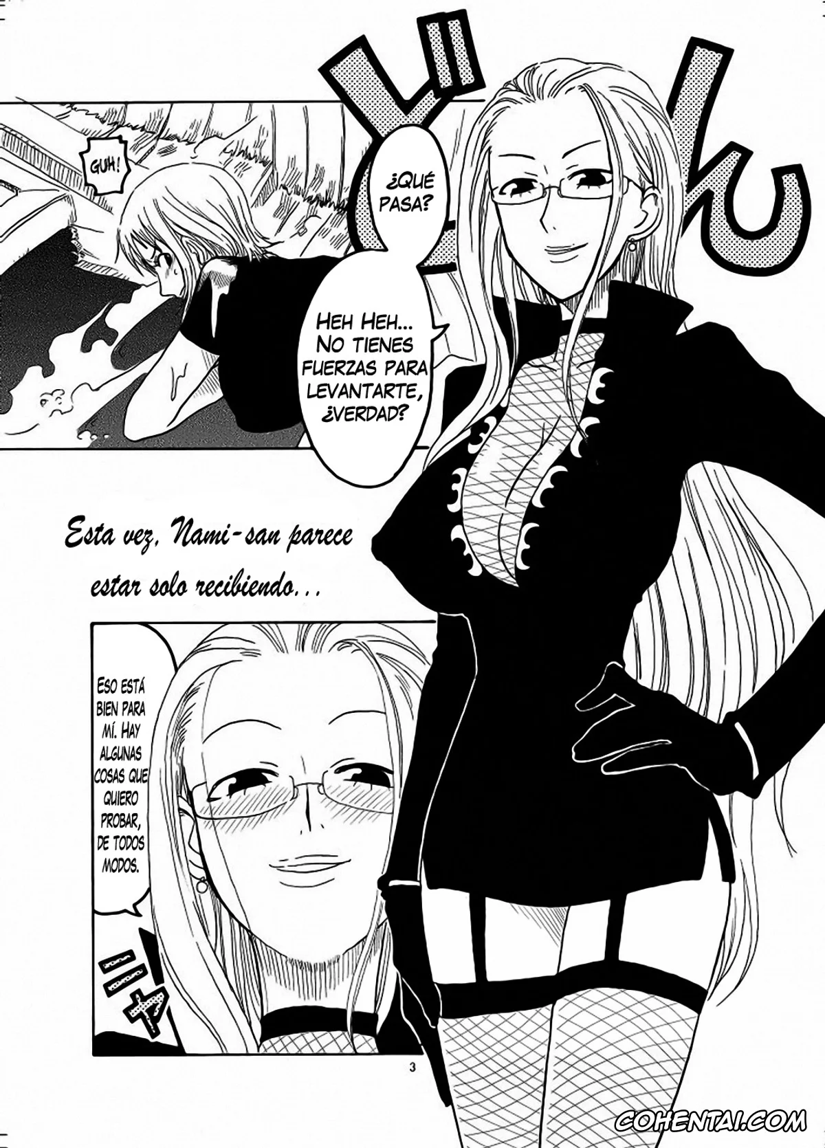 One Piece xxx, Kalifa xxx, Nami xxx, Nami no Ura Koukai Nisshi (One Piece), pagina 4
