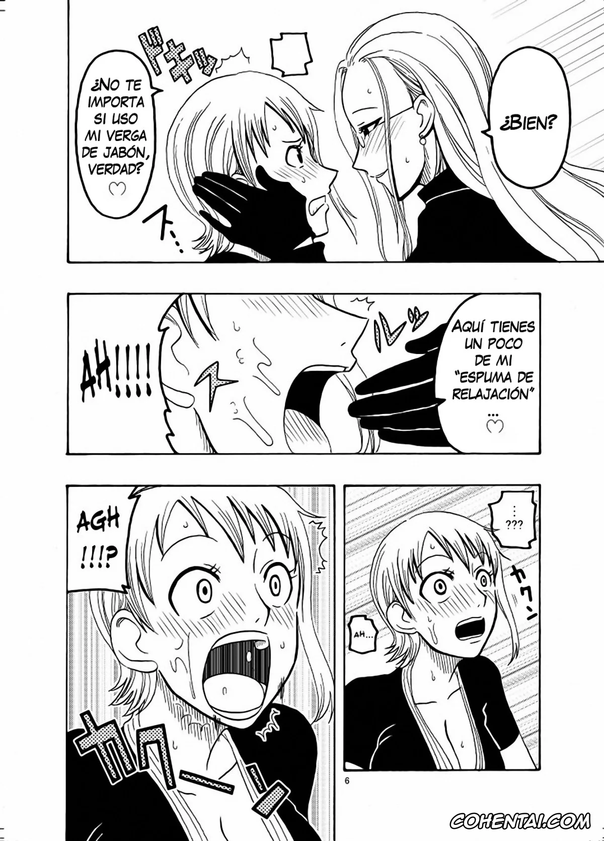 One Piece xxx, Kalifa xxx, Nami xxx, Nami no Ura Koukai Nisshi (One Piece), pagina 7