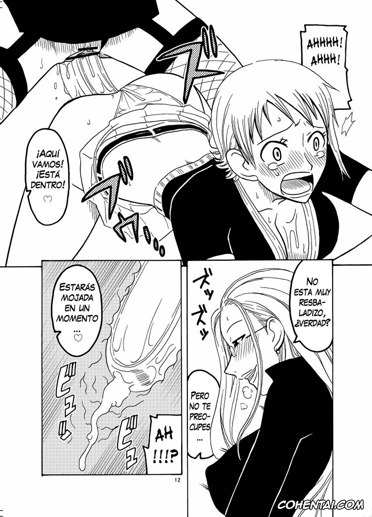 One Piece xxx, Kalifa xxx, Nami xxx, Nami no Ura Koukai Nisshi (One Piece), pagina 13