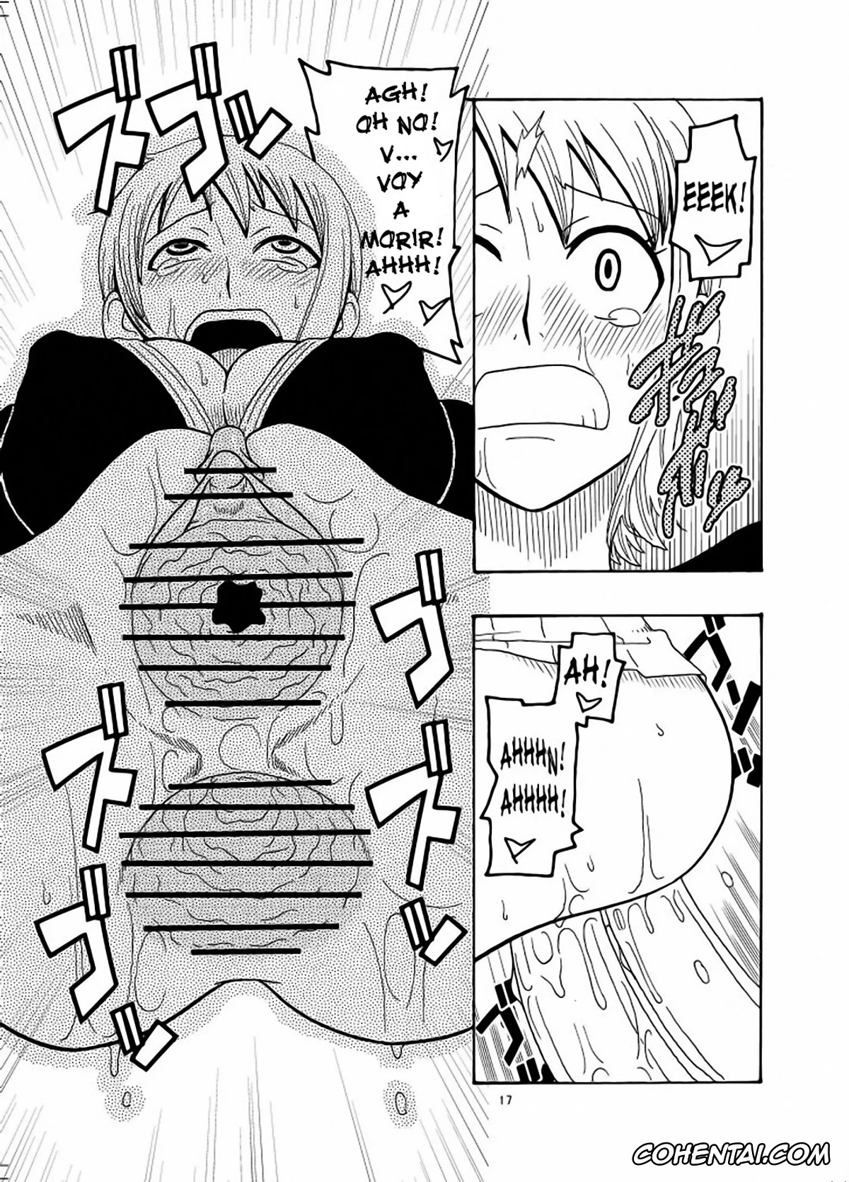 One Piece hentai, Kalifa hentai, Nami hentai, Nami no Ura Koukai Nisshi (One Piece), pagina 18