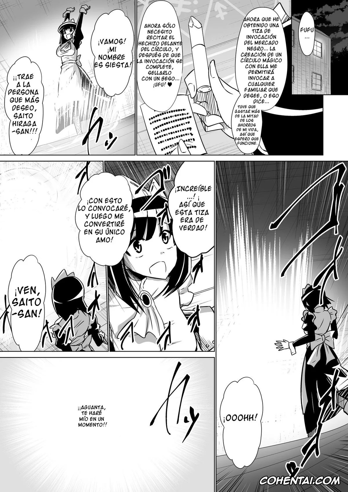 Zero No Tsukaima | The Familiar Of Zero hentai, Louise Francoise Le Blanc de La Valliere hentai, Saito Hiraga hentai, Siesta hentai, Louise ga Shoukan sareru Hanashi 1-2 (Zero no Tsukaima), pagina 3