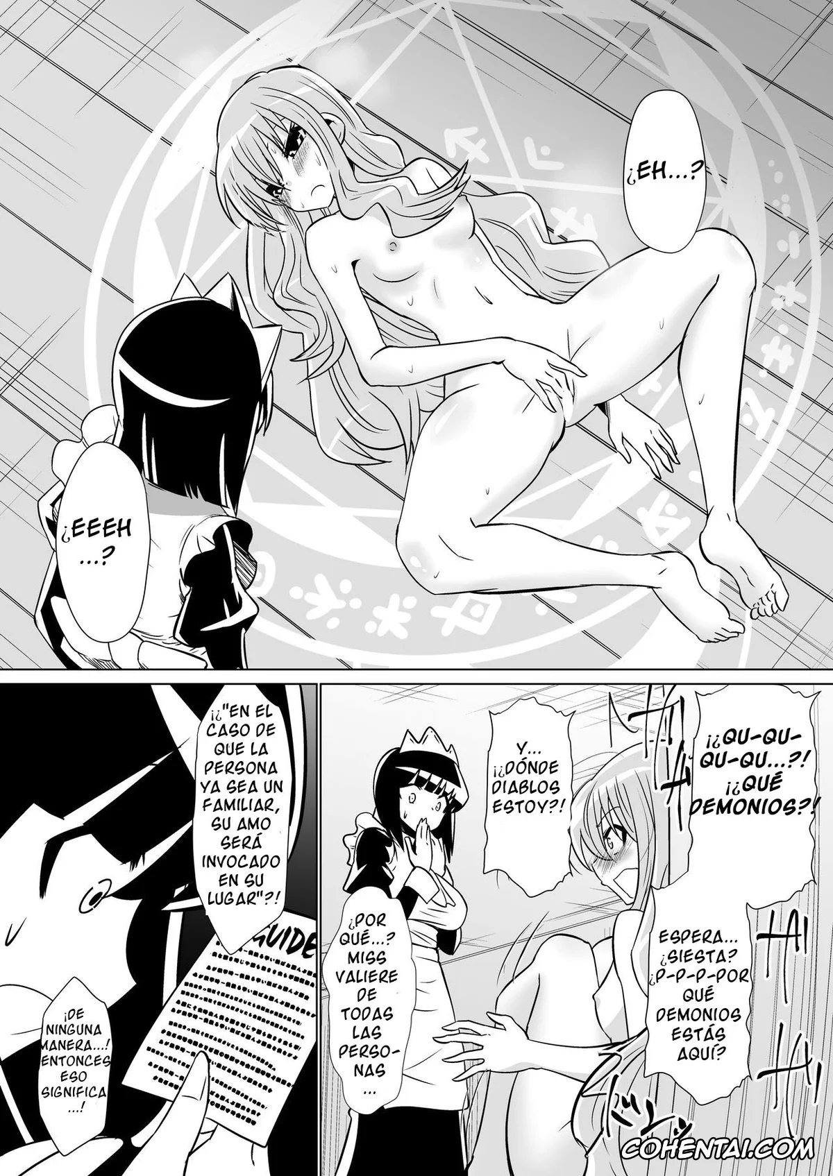 Zero No Tsukaima | The Familiar Of Zero xxx, Louise Francoise Le Blanc de La Valliere xxx, Saito Hiraga xxx, Siesta xxx, Louise ga Shoukan sareru Hanashi 1-2 (Zero no Tsukaima), pagina 4