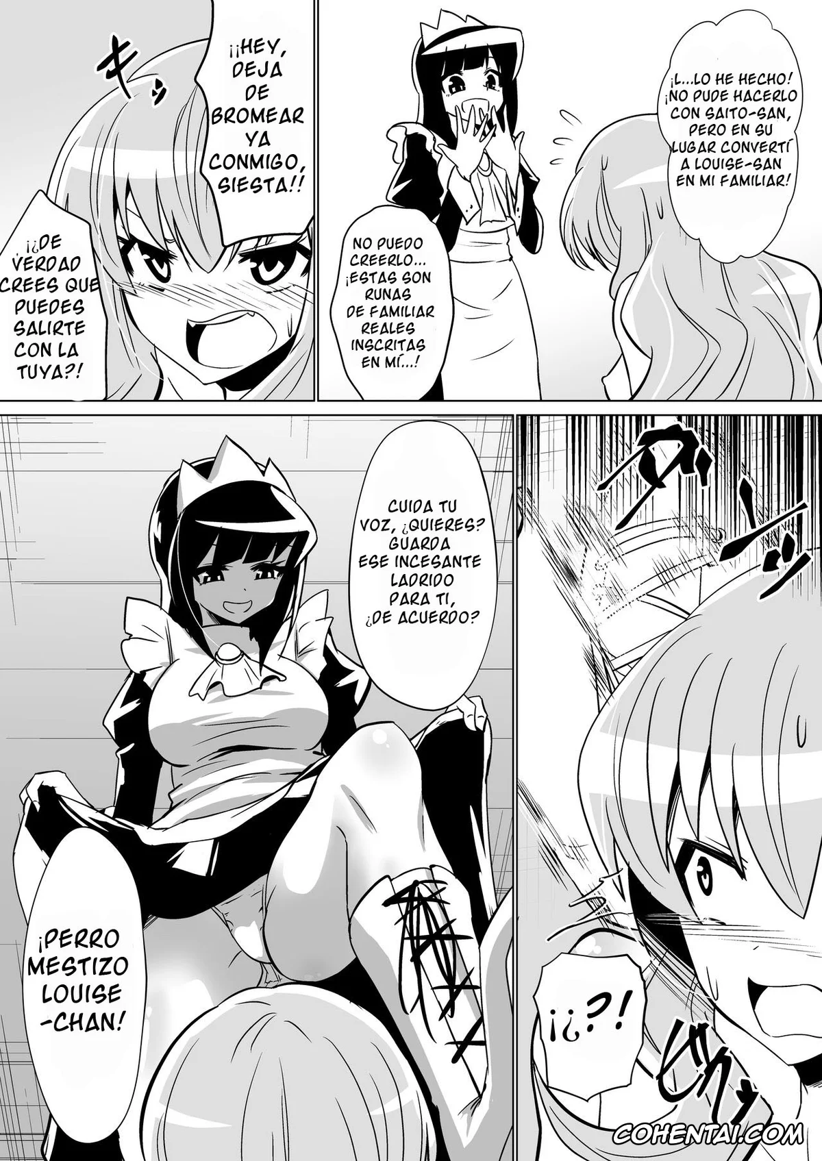 Zero No Tsukaima | The Familiar Of Zero xxx, Louise Francoise Le Blanc de La Valliere xxx, Saito Hiraga xxx, Siesta xxx, Louise ga Shoukan sareru Hanashi 1-2 (Zero no Tsukaima), pagina 7