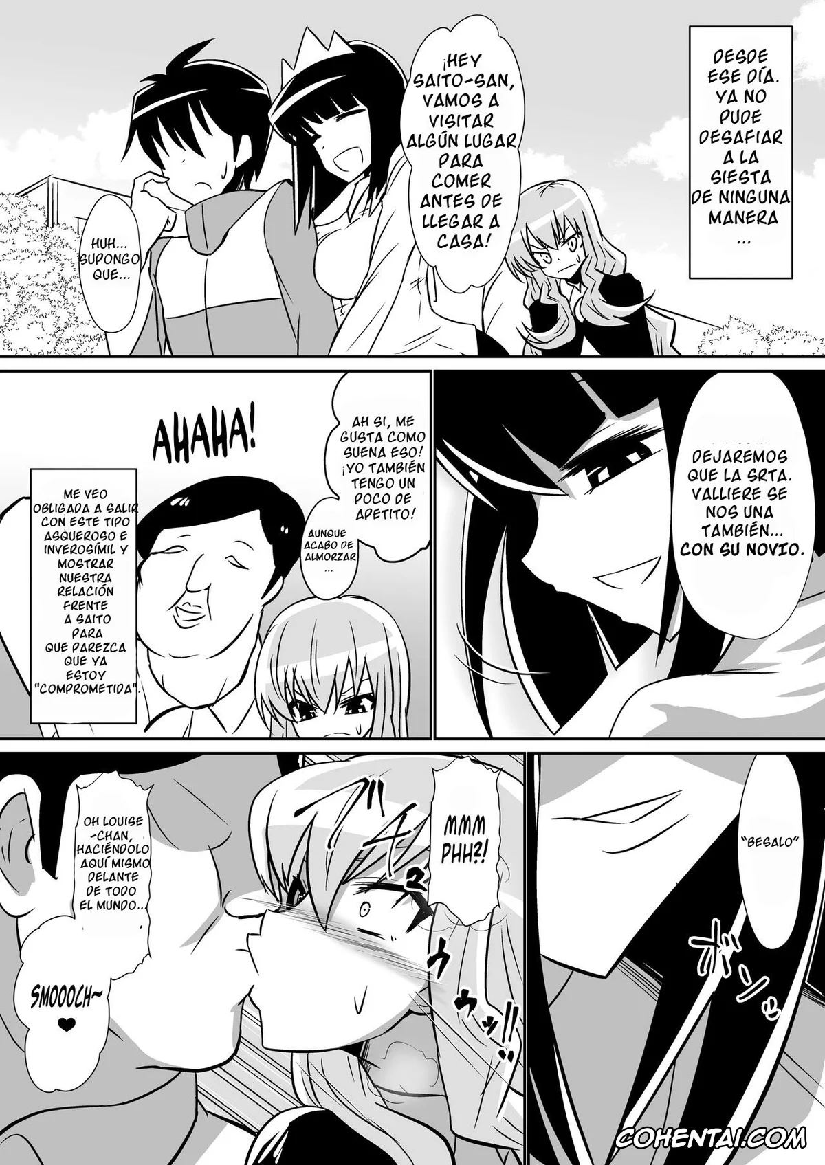 Zero No Tsukaima | The Familiar Of Zero hentai, Louise Francoise Le Blanc de La Valliere hentai, Saito Hiraga hentai, Siesta hentai, Louise ga Shoukan sareru Hanashi 1-2 (Zero no Tsukaima), pagina 18
