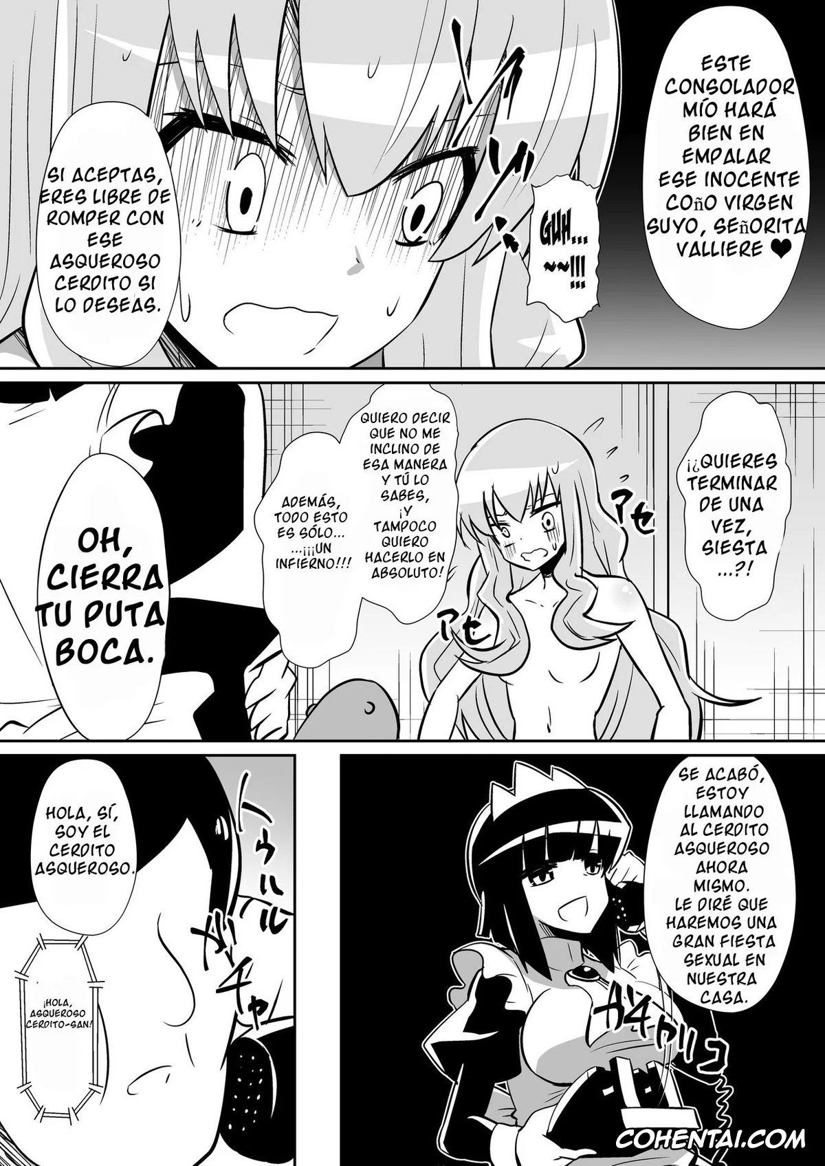 Zero No Tsukaima | The Familiar Of Zero xxx, Louise Francoise Le Blanc de La Valliere xxx, Saito Hiraga xxx, Siesta xxx, Louise ga Shoukan sareru Hanashi 1-2 (Zero no Tsukaima), pagina 25