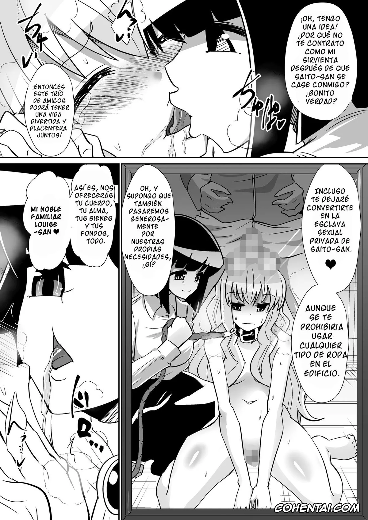 Zero No Tsukaima | The Familiar Of Zero xxx, Louise Francoise Le Blanc de La Valliere xxx, Saito Hiraga xxx, Siesta xxx, Louise ga Shoukan sareru Hanashi 1-2 (Zero no Tsukaima), pagina 28