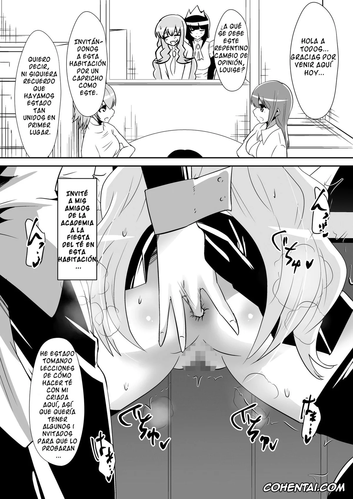 Zero No Tsukaima | The Familiar Of Zero xxx, Louise Francoise Le Blanc de La Valliere xxx, Saito Hiraga xxx, Siesta xxx, Louise ga Shoukan sareru Hanashi 1-2 (Zero no Tsukaima), pagina 34
