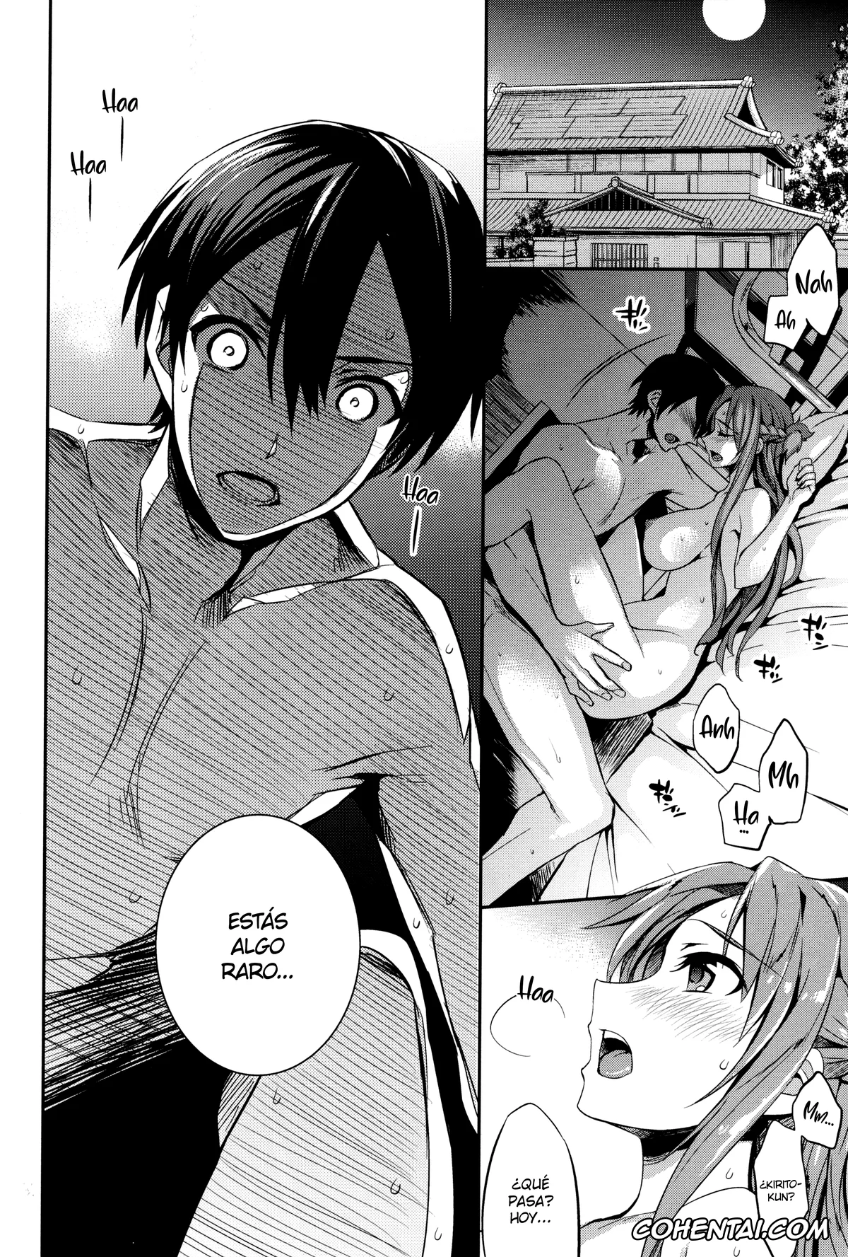 Sword Art Online hentai, Kazuto Kirigaya | Kirito hentai, C9-14 TS~Kirito-chan no Avatar wa Random Nyotai (Sword Art Online), pagina 9