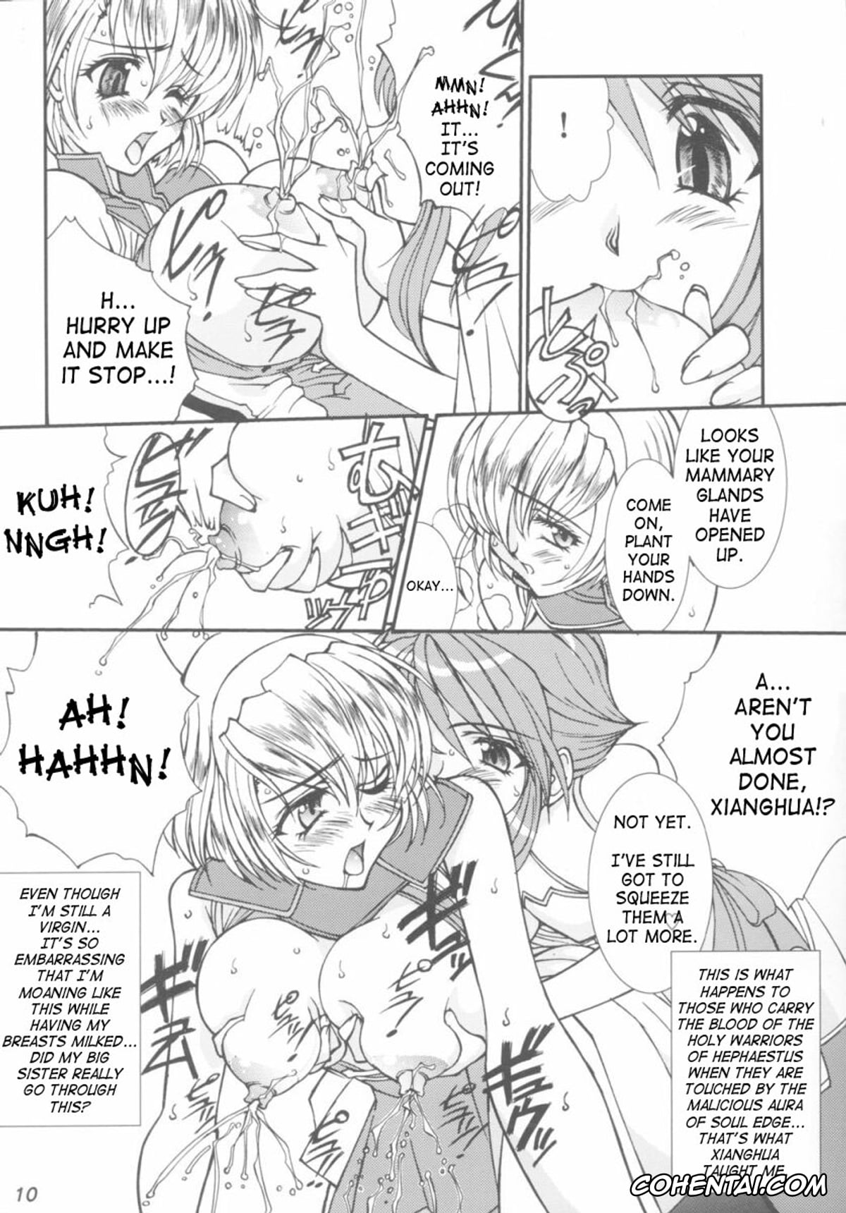 SoulCalibur hentai, Cassandra Alexandra hentai, Chai Xianghua hentai, Ivy Valentine hentai, Take the «Heaven» Train! ~ Tengoku Ressha de Ikou! ~ (SoulCalibur), pagina 9