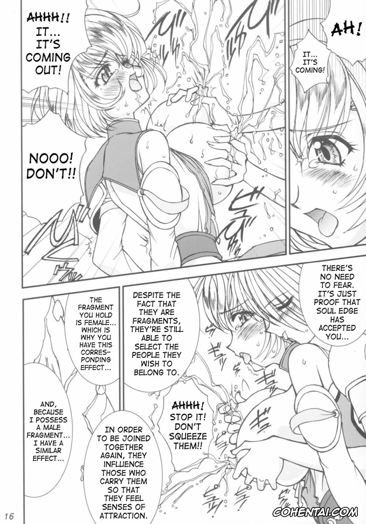 SoulCalibur hentai, Cassandra Alexandra hentai, Chai Xianghua hentai, Ivy Valentine hentai, Take the «Heaven» Train! ~ Tengoku Ressha de Ikou! ~ (SoulCalibur), pagina 15