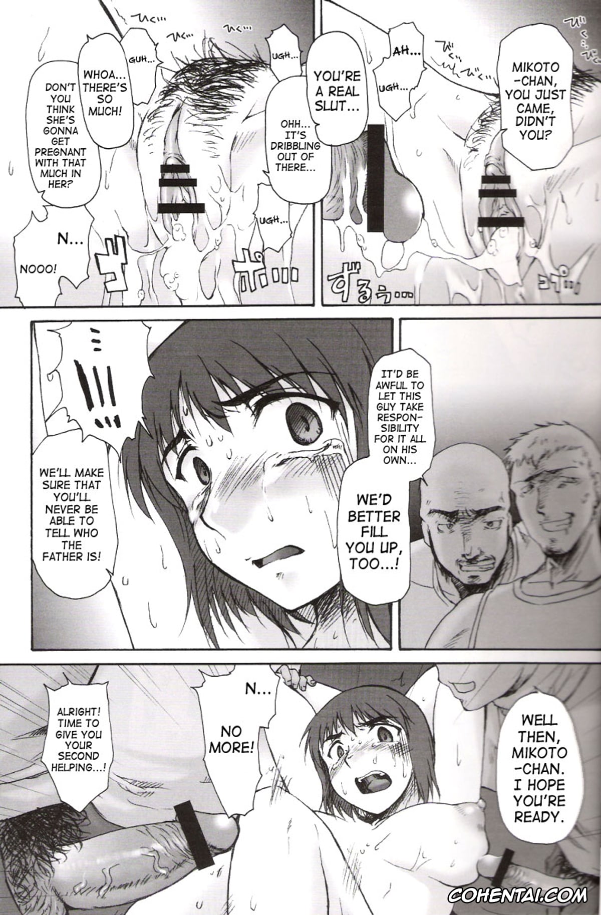 School Rumble hentai, Mikoto Suou hentai, Miko-Rin (School Rumble), pagina 15