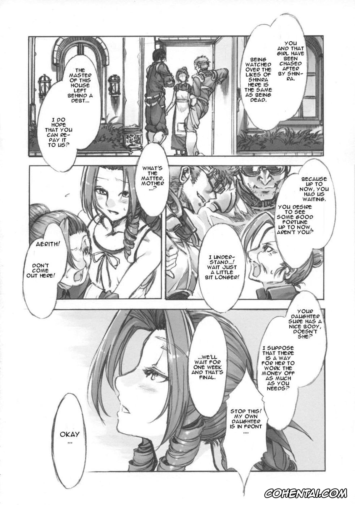 Final Fantasy xxx, Aerith Gainsborough xxx, MORAL CRISIS (Final Fantasy VII), pagina 4