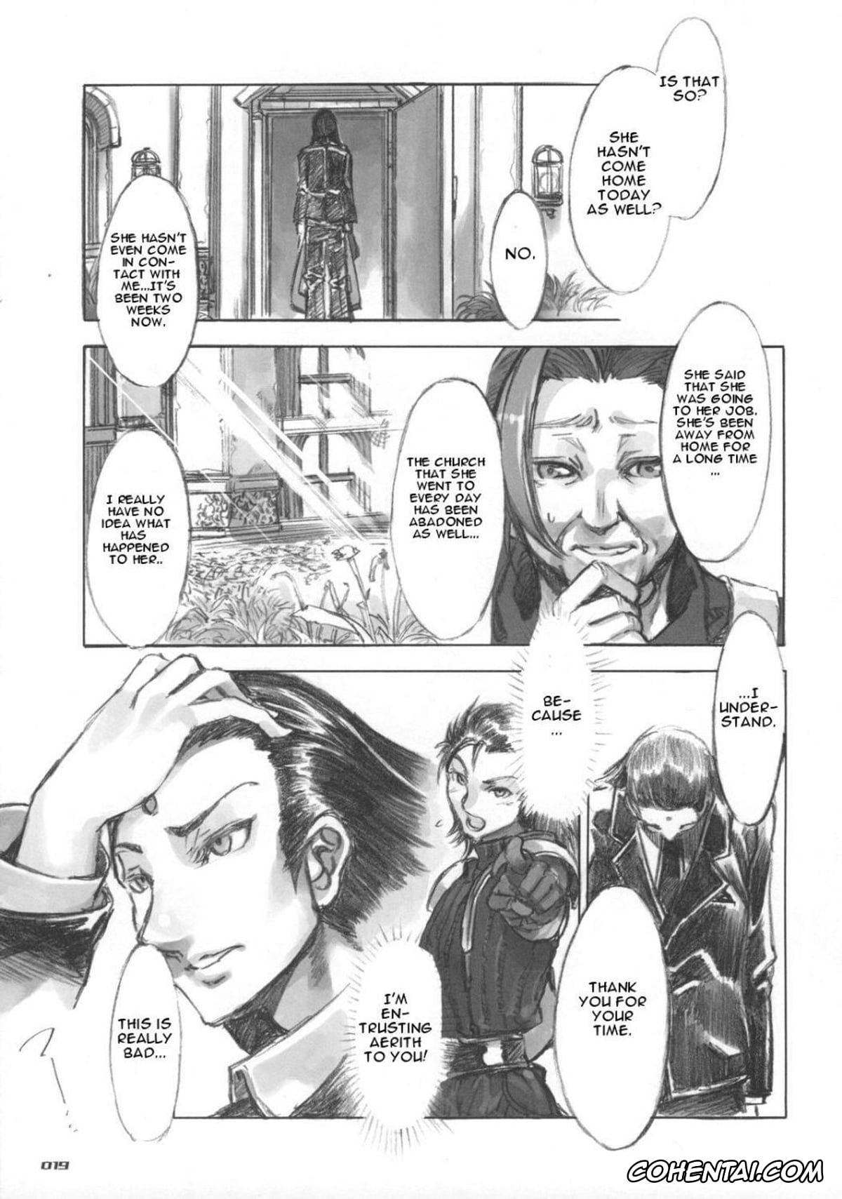 Final Fantasy xxx, Aerith Gainsborough xxx, MORAL CRISIS (Final Fantasy VII), pagina 19