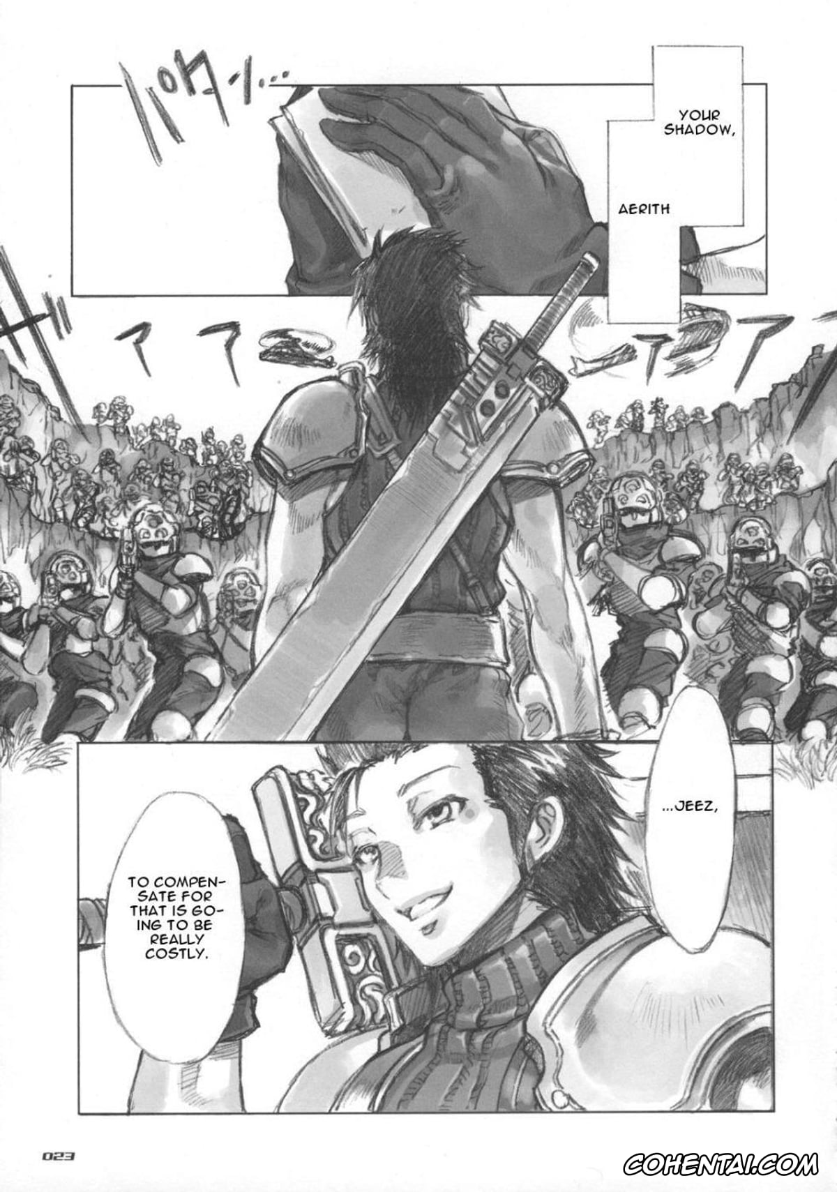 Final Fantasy porno, Aerith Gainsborough porno, MORAL CRISIS (Final Fantasy VII), pagina 23