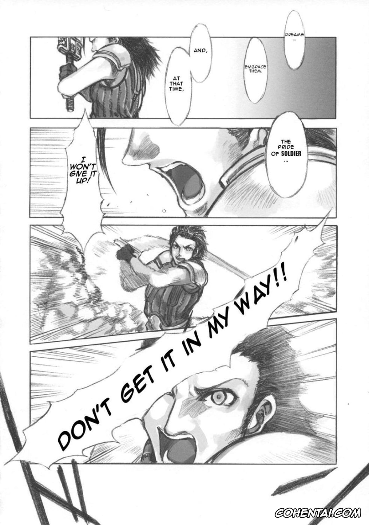 Final Fantasy hentai, Aerith Gainsborough hentai, MORAL CRISIS (Final Fantasy VII), pagina 24