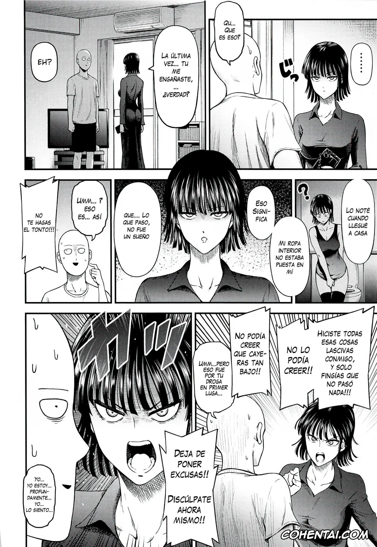 One Punch Man xxx, Jigoku no Fubuki xxx, Saitama xxx, ONE-HURRICANE 6.5 (One Punch Man), pagina 4
