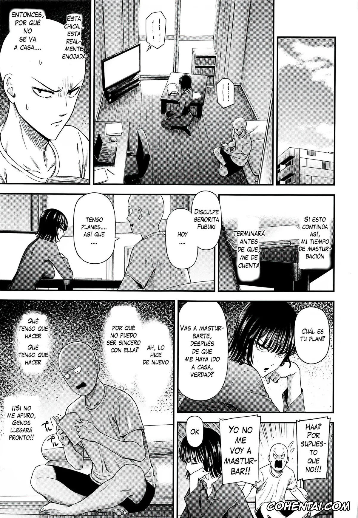 One Punch Man porno, Jigoku no Fubuki porno, Saitama porno, ONE-HURRICANE 6.5 (One Punch Man), pagina 5
