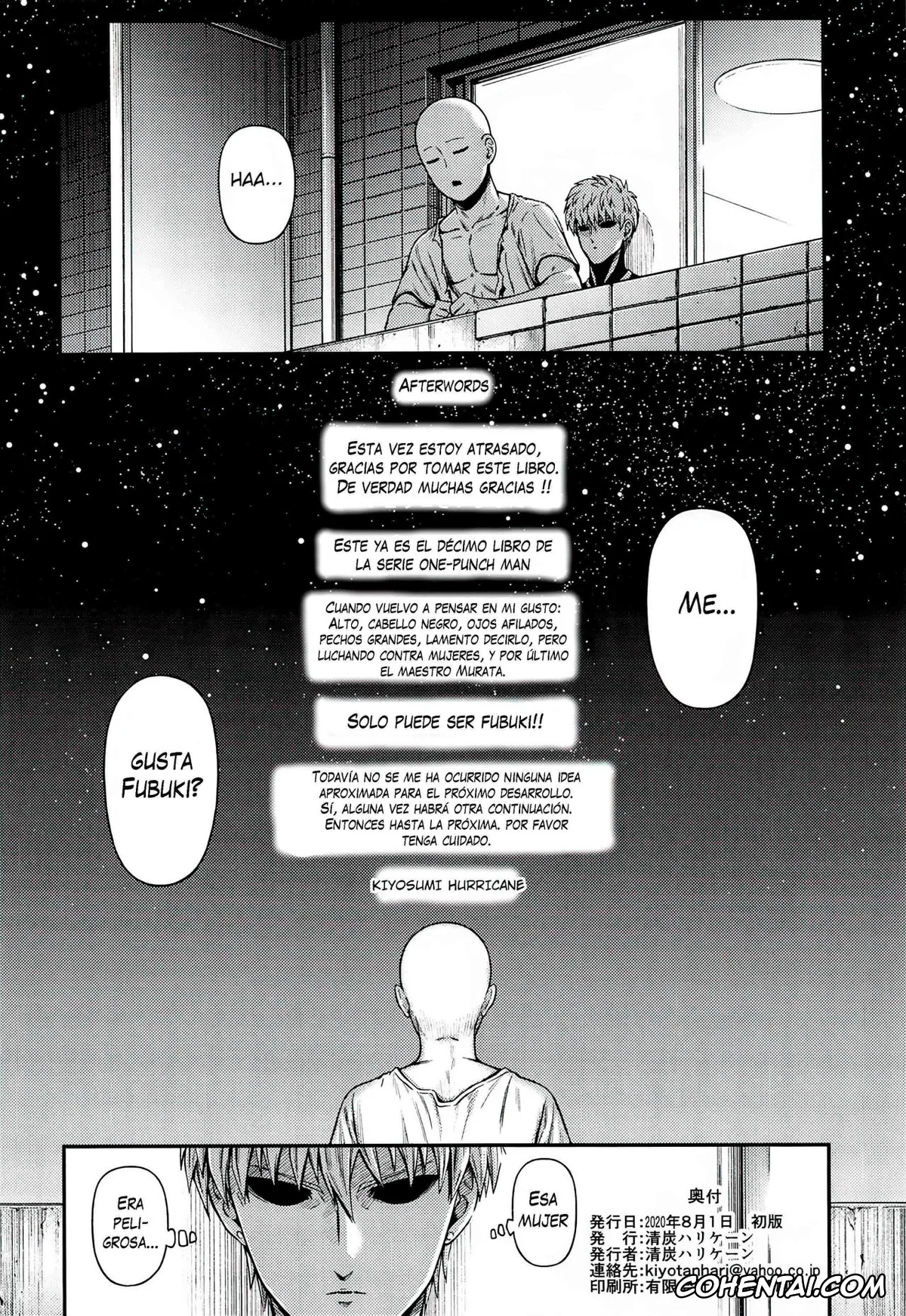 One Punch Man xxx, Jigoku no Fubuki xxx, Saitama xxx, ONE-HURRICANE 6.5 (One Punch Man), pagina 40