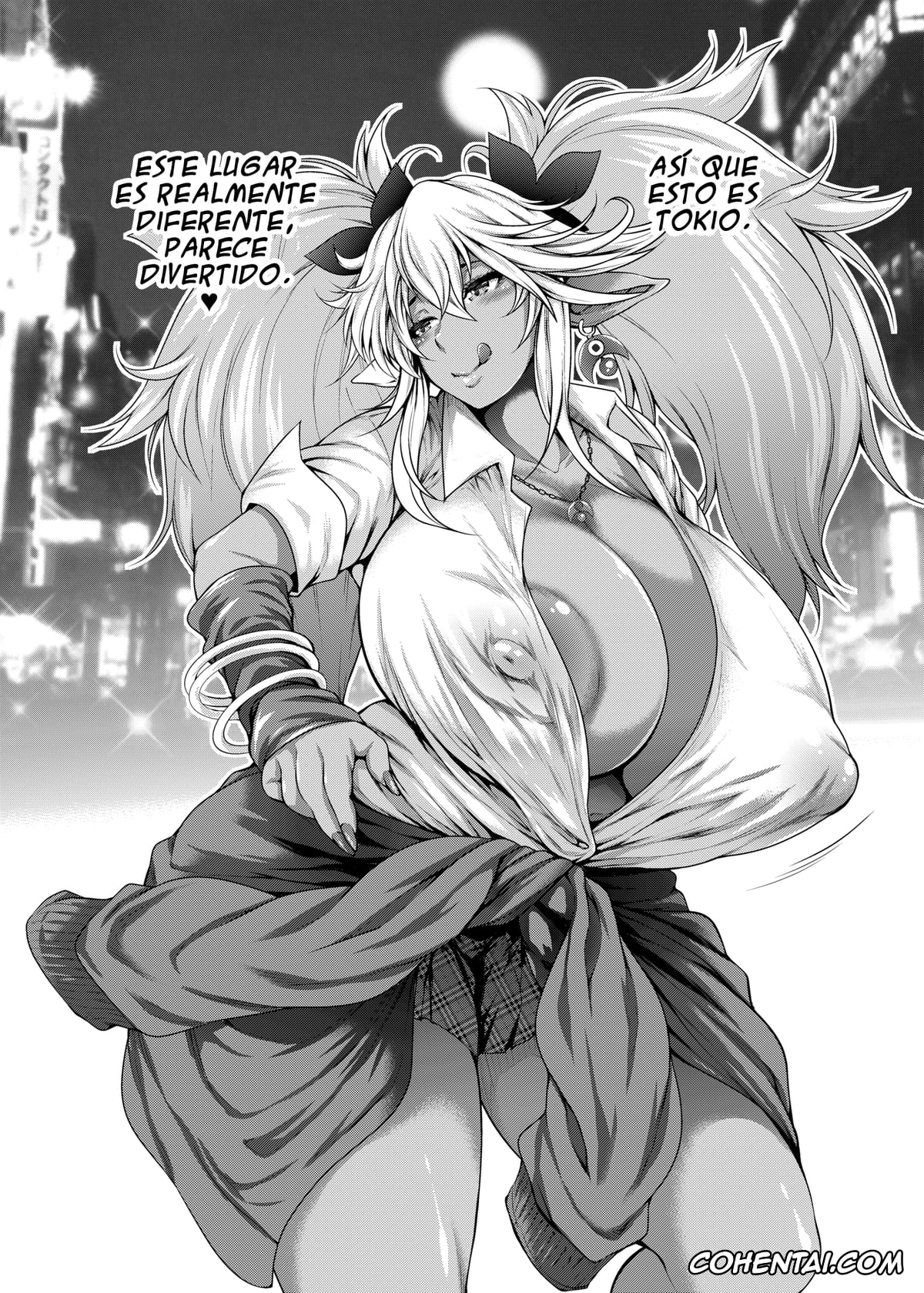 Quiz Magic Academy hentai, Isekai Bitch ga Tokyo ni Yattekita. (Quiz Magic Academy), pagina 6