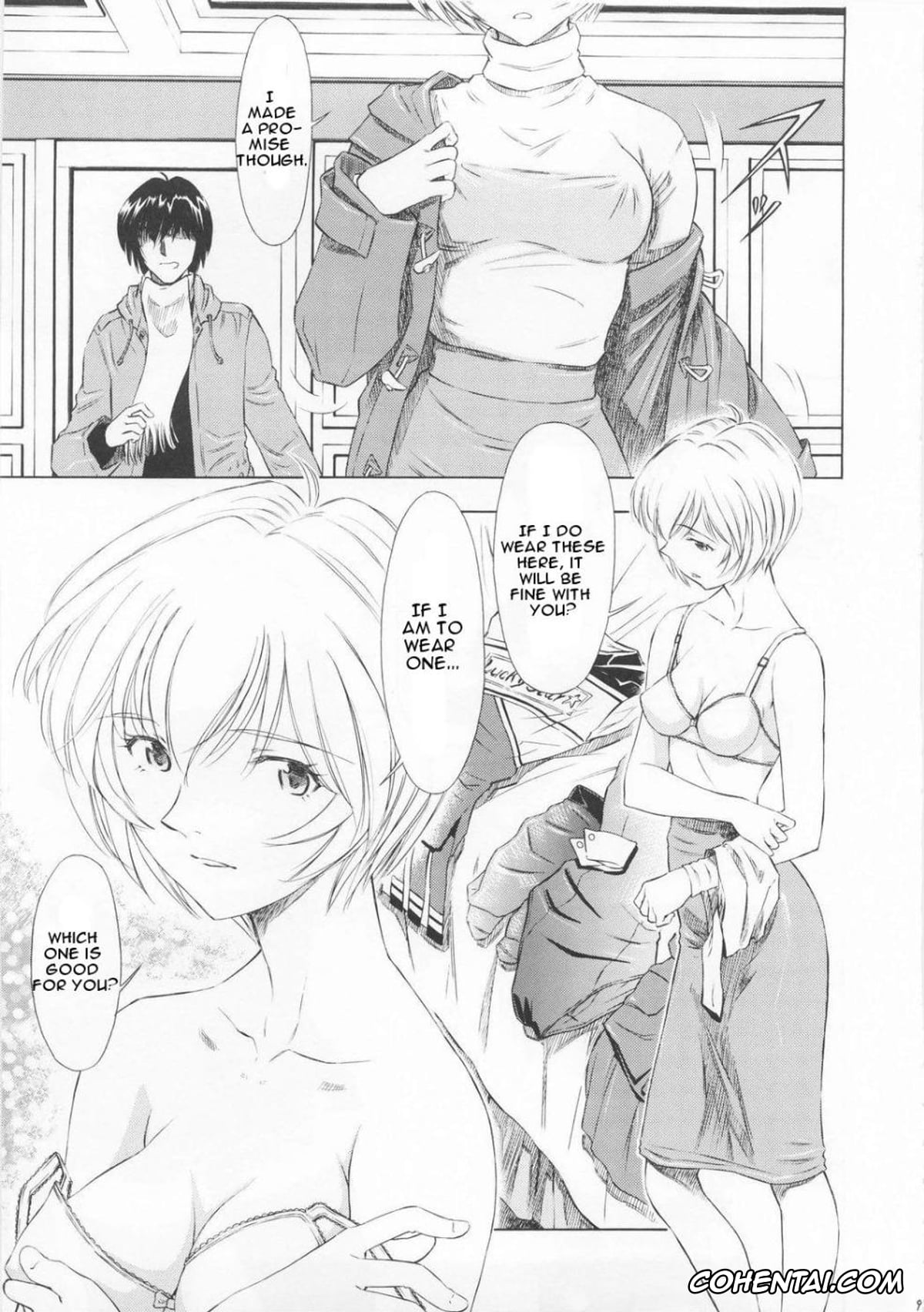 Neon Genesis Evangelion porno, Rei Ayanami porno, Ayanami Richness Black (Neon Genesis Evangelion), pagina 8