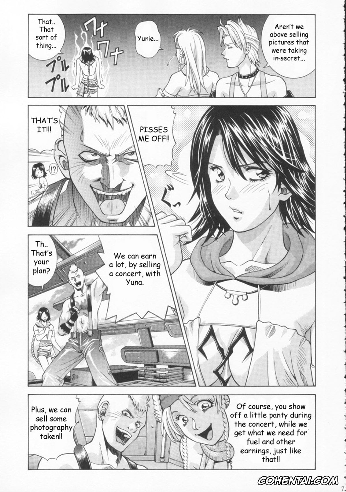 Final Fantasy X-2 hentai, Rikku hentai, Yuna hentai, YUNA (Final Fantasy X-2), pagina 6