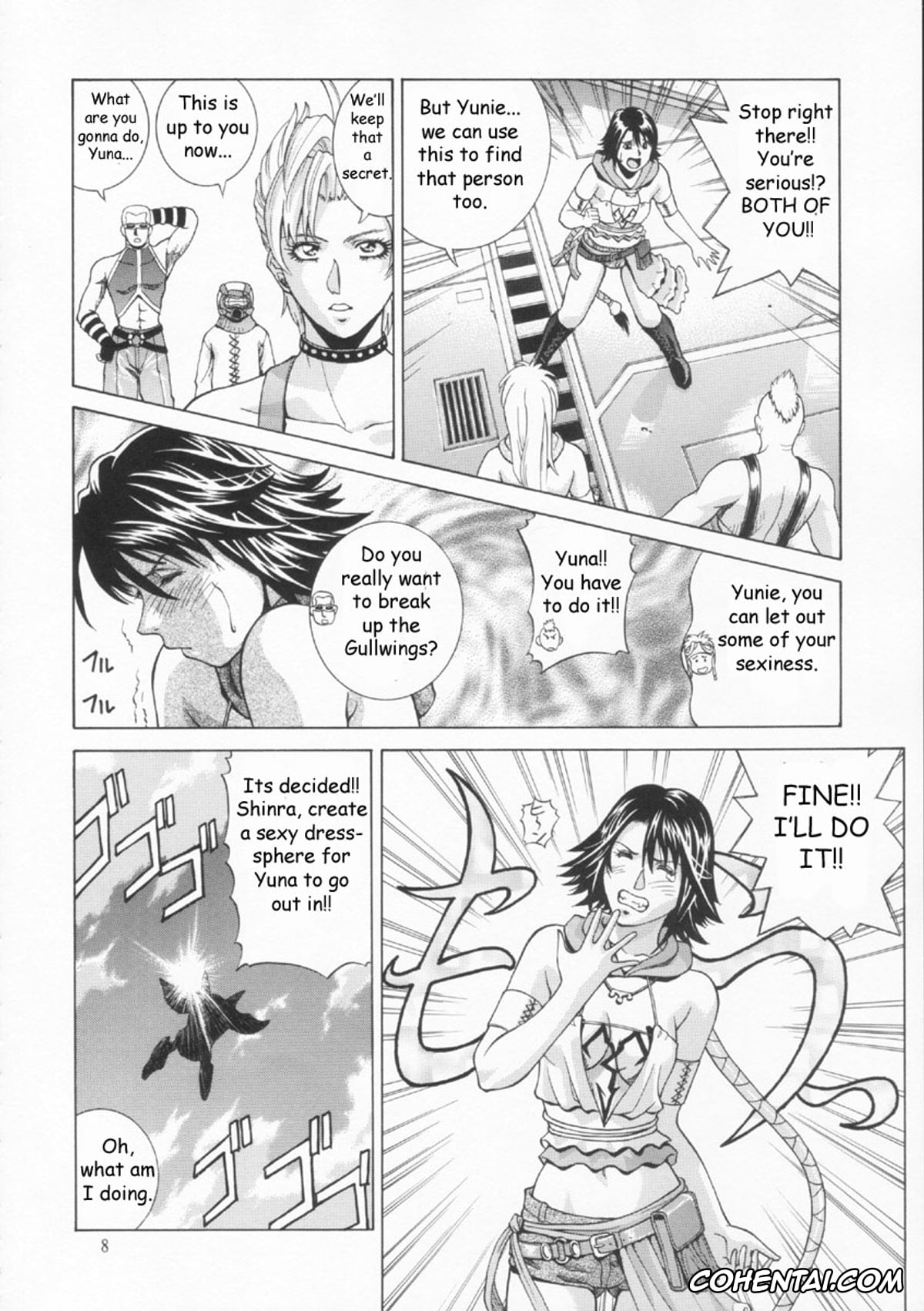 Final Fantasy X-2 xxx, Rikku xxx, Yuna xxx, YUNA (Final Fantasy X-2), pagina 7