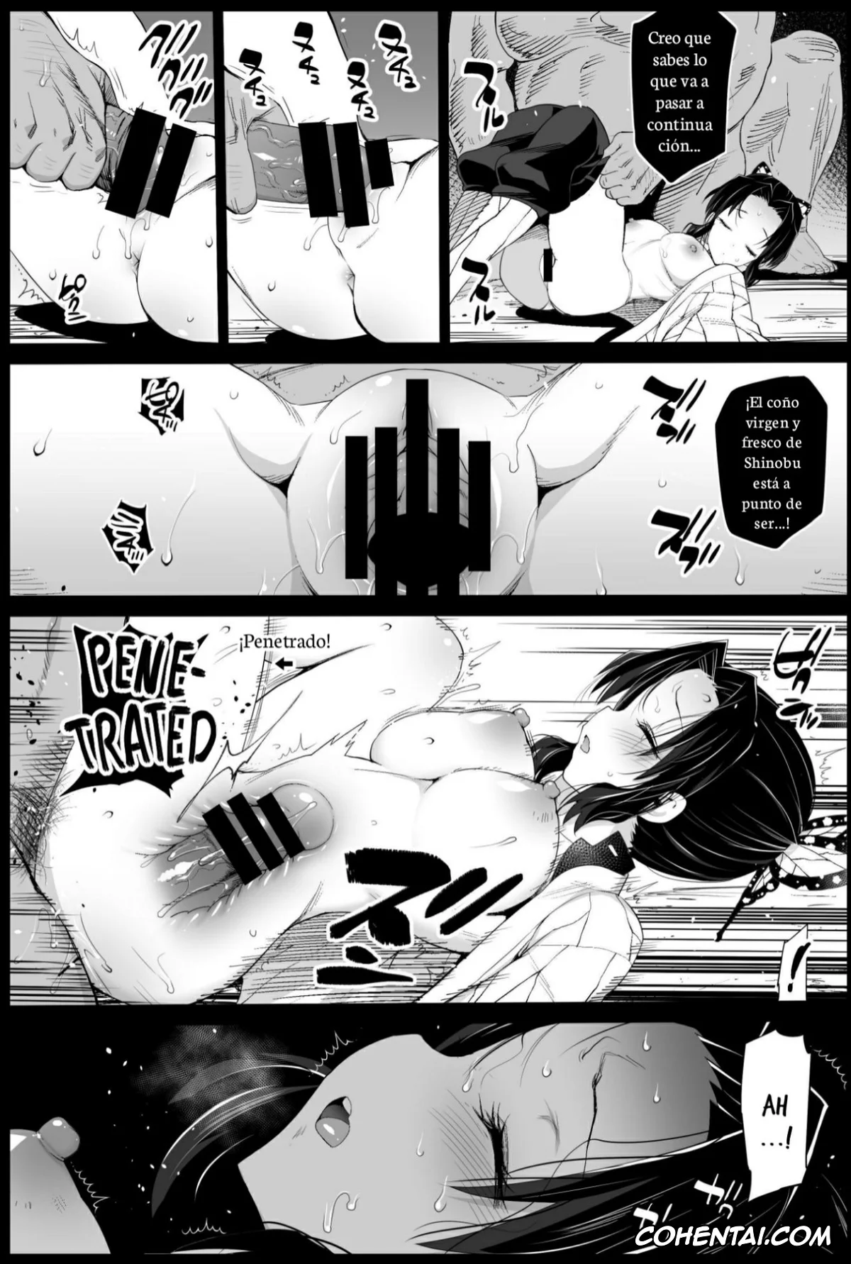 Kimetsu No Yaiba | Demon Slayer xxx, Shinobu Kochou xxx, Kochou Shinobu Kan ~Neteiru Aida ni Ossan Oni ni Okasareru~ – RAPE OF DEMON SLAYER 2 (Kimetsu no Yaiba), pagina 7